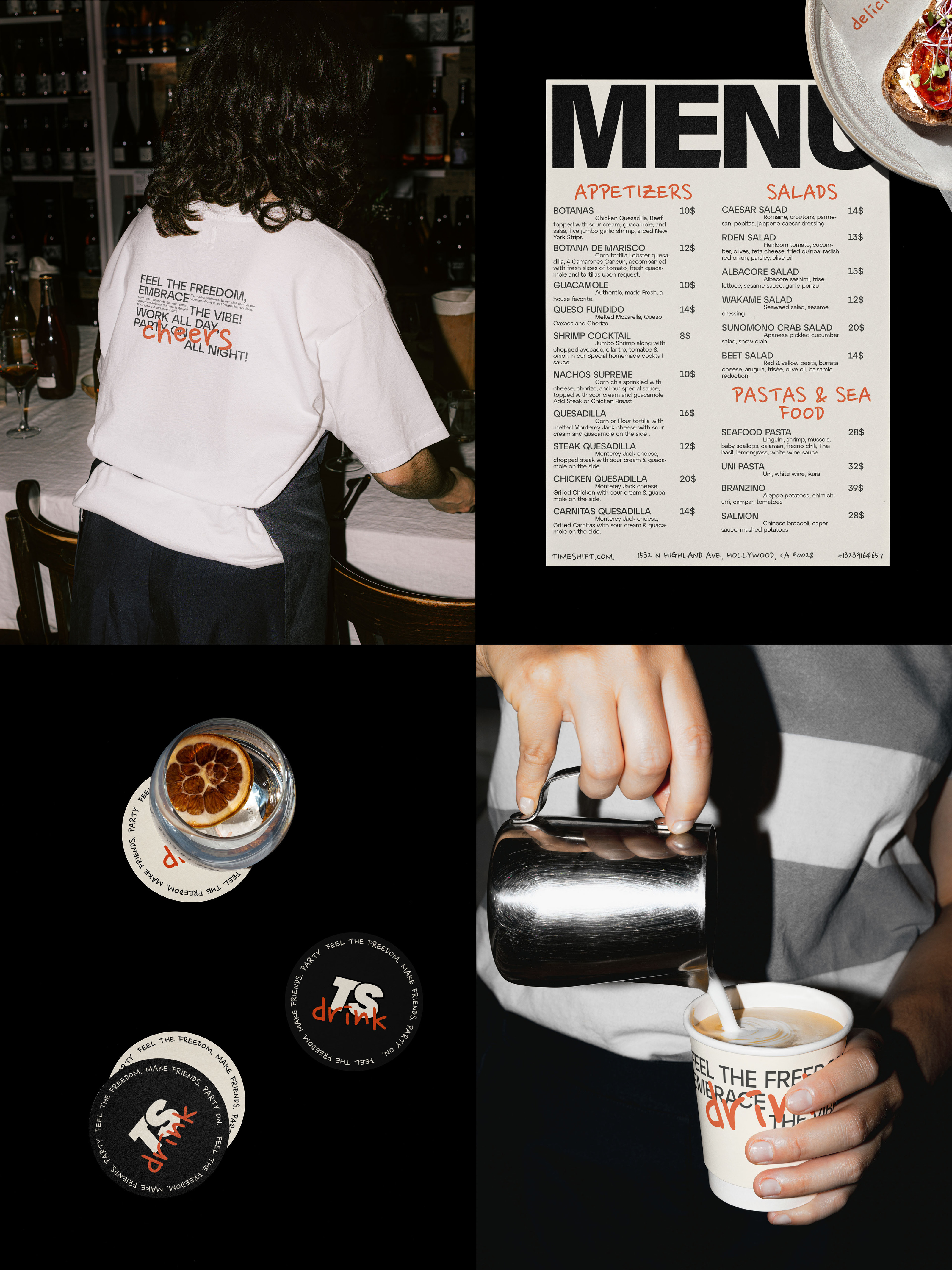 TIMESHIFT / IDENTITY FOR CAFE — Изображение №15 — Брендинг на Dprofile