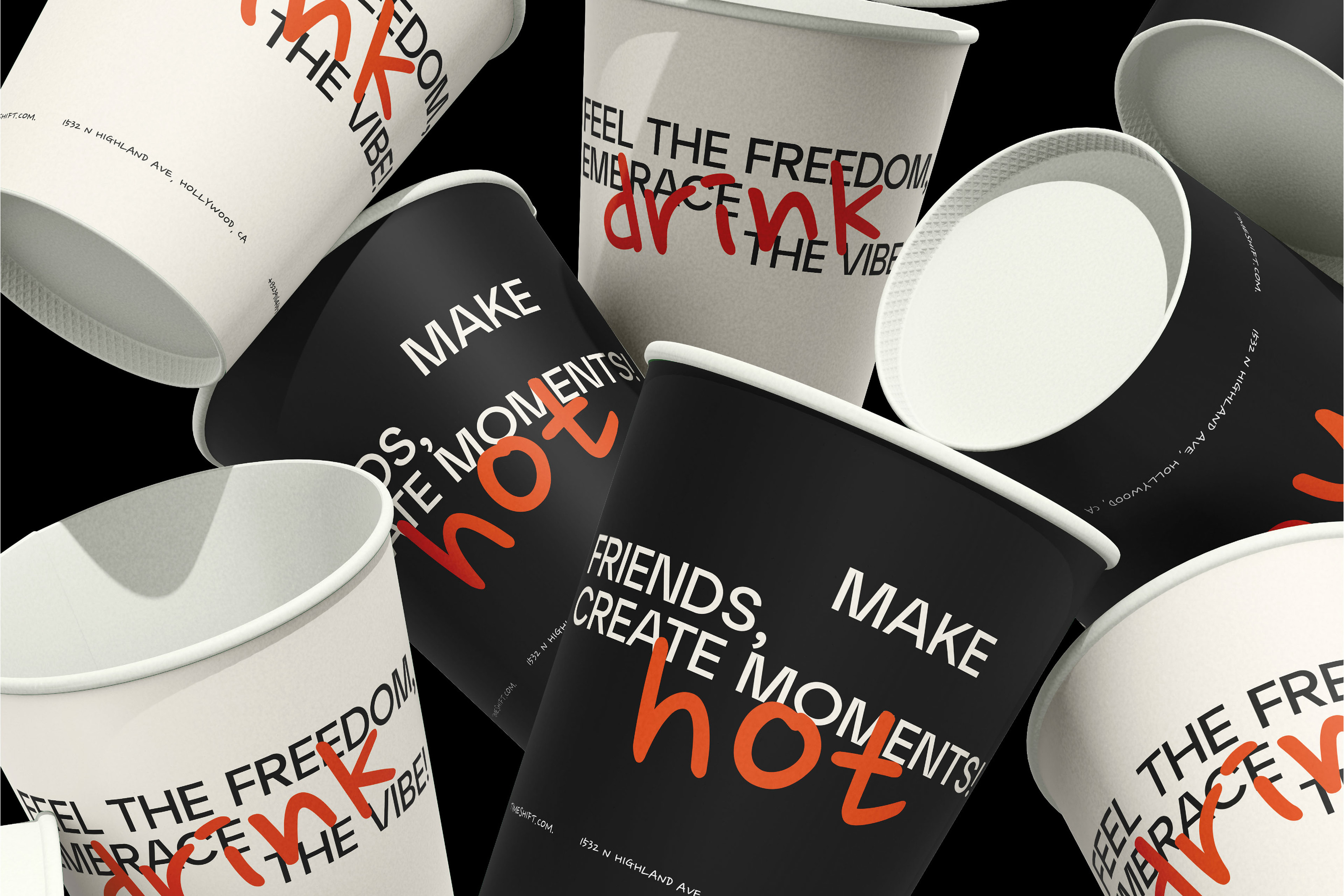 TIMESHIFT / IDENTITY FOR CAFE — Изображение №11 — Брендинг на Dprofile