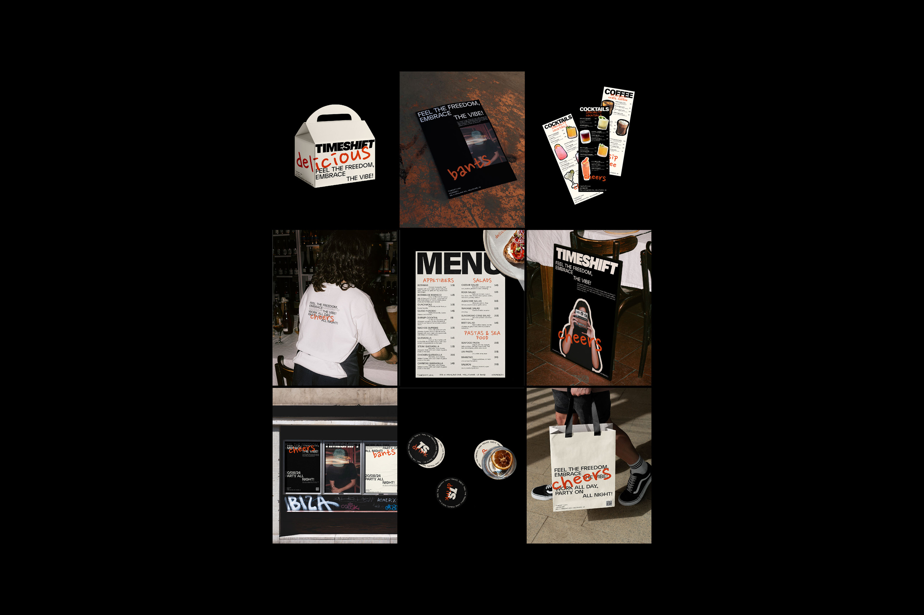 TIMESHIFT / IDENTITY FOR CAFE — Изображение №16 — Брендинг на Dprofile