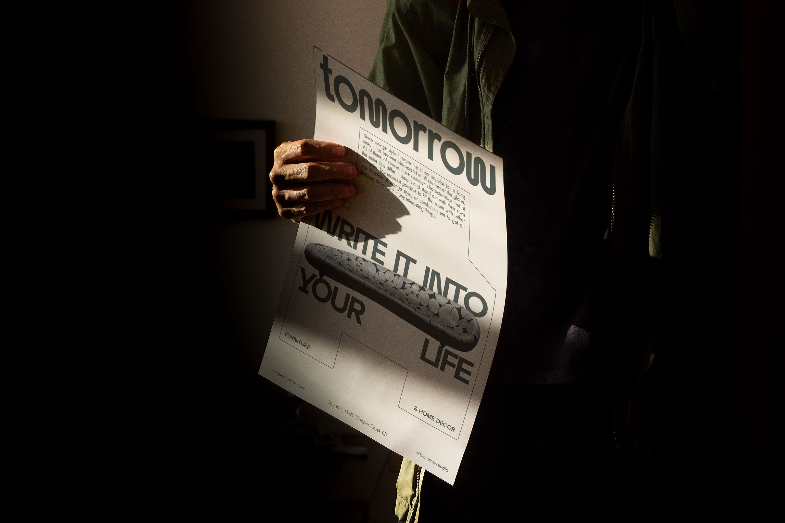 TOMORROW / IDENTITY FOR A FURNITURE STORE — Изображение №13 — Брендинг на Dprofile