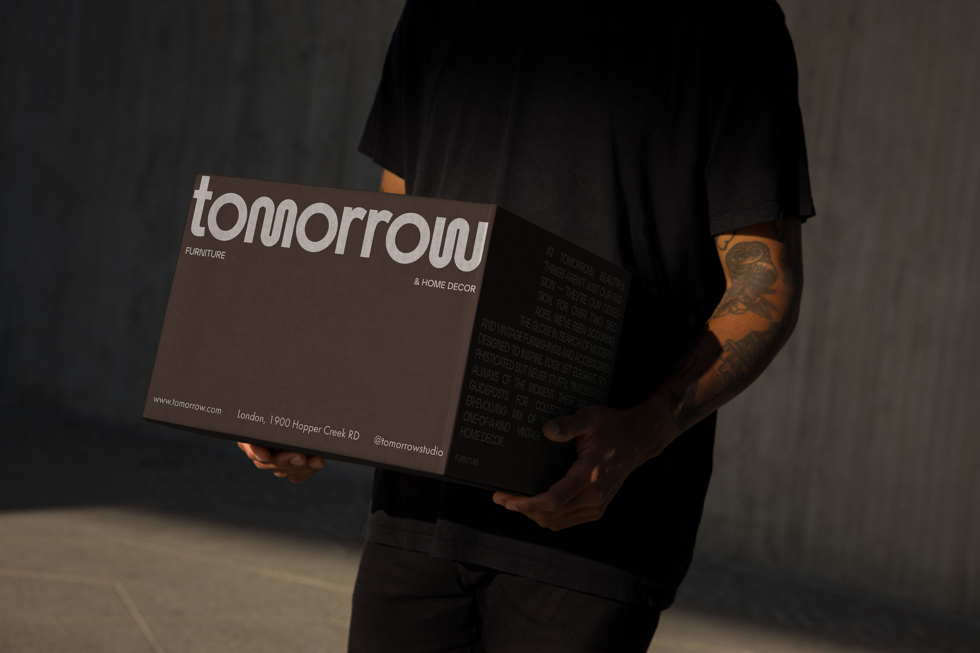 TOMORROW / IDENTITY FOR A FURNITURE STORE — Изображение №5 — Брендинг на Dprofile