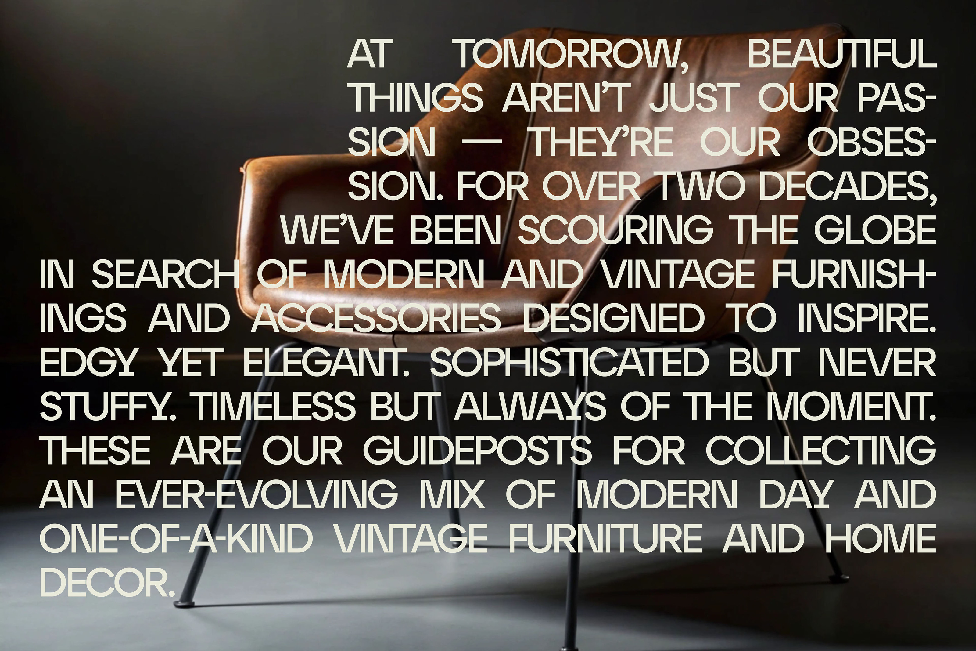 TOMORROW / IDENTITY FOR A FURNITURE STORE — Изображение №10 — Брендинг на Dprofile