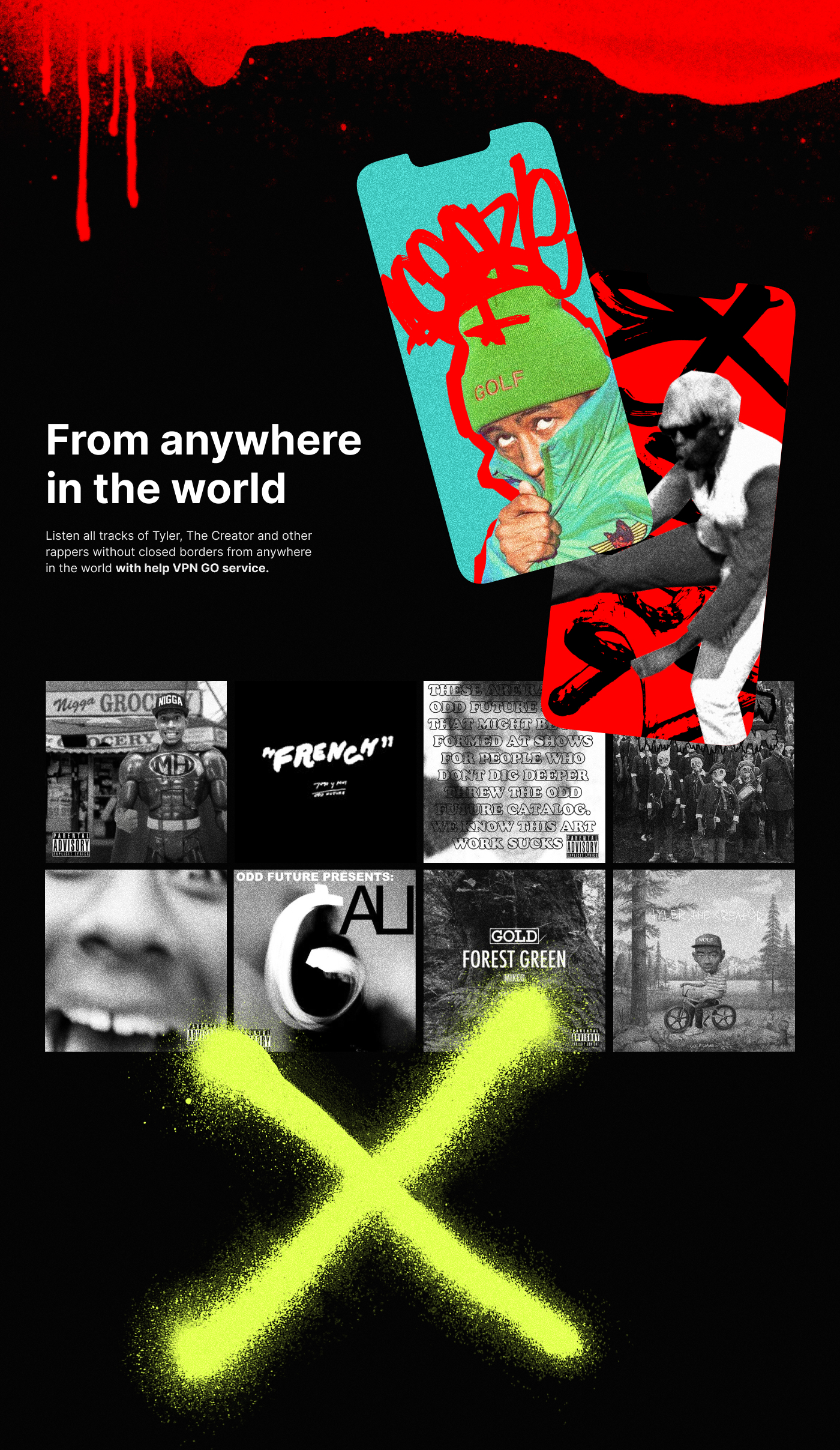 Tyler & VPN Case — Изображение №4 — Интерфейсы, Брендинг, Графика на Dprofile