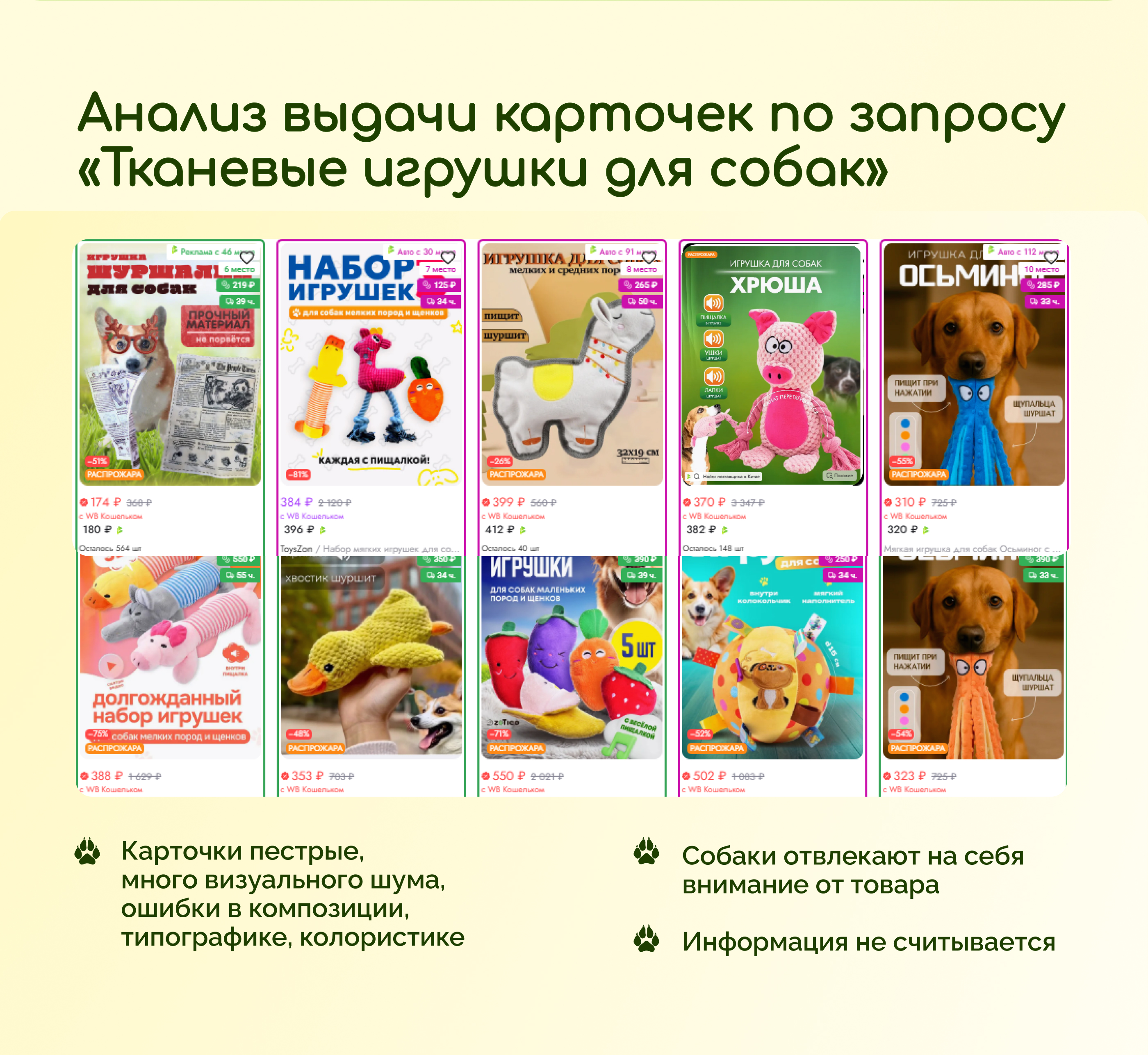 Карточка товара "Игрушка для собаки" — Изображение №4 — Графика, Маркетинг на Dprofile
