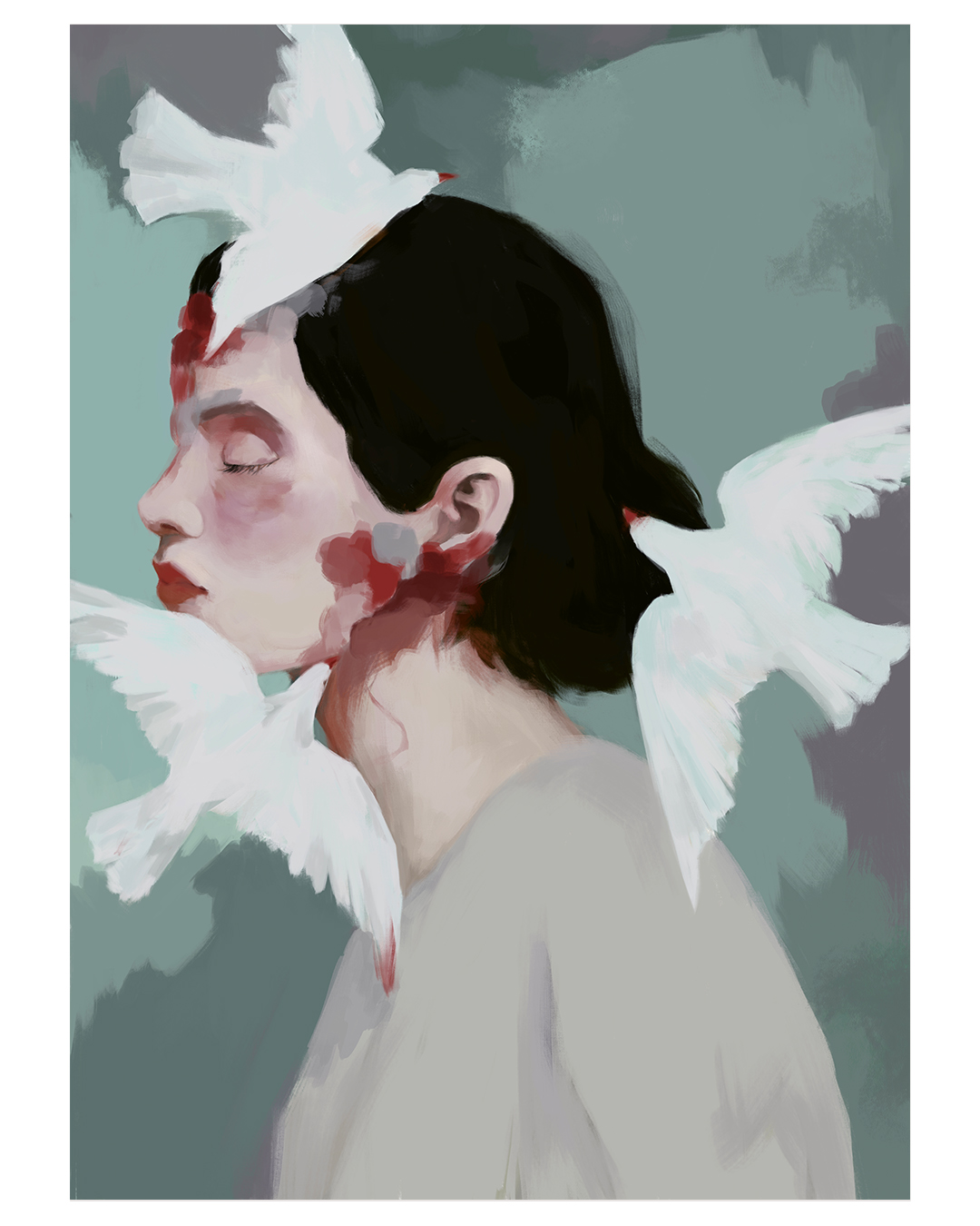 Digital Portraits Collection — Изображение №4 — Иллюстрация на Dprofile