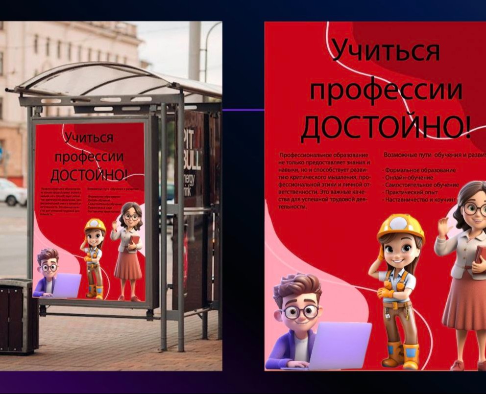 Социальный плакат — Графика на Dprofile