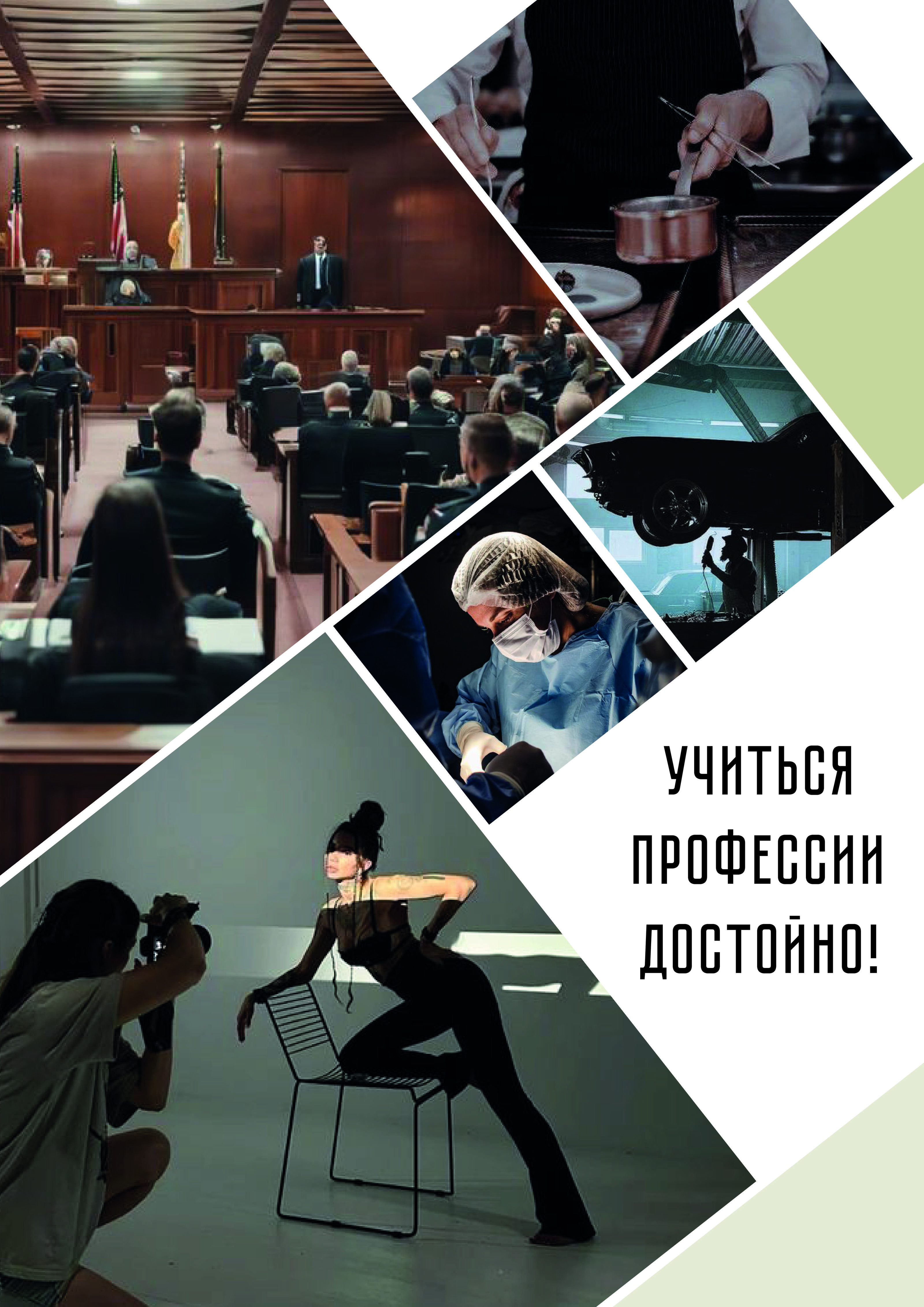 Плакаты: Учиться профессии достойно! — Изображение №4 — Графика, Маркетинг на Dprofile
