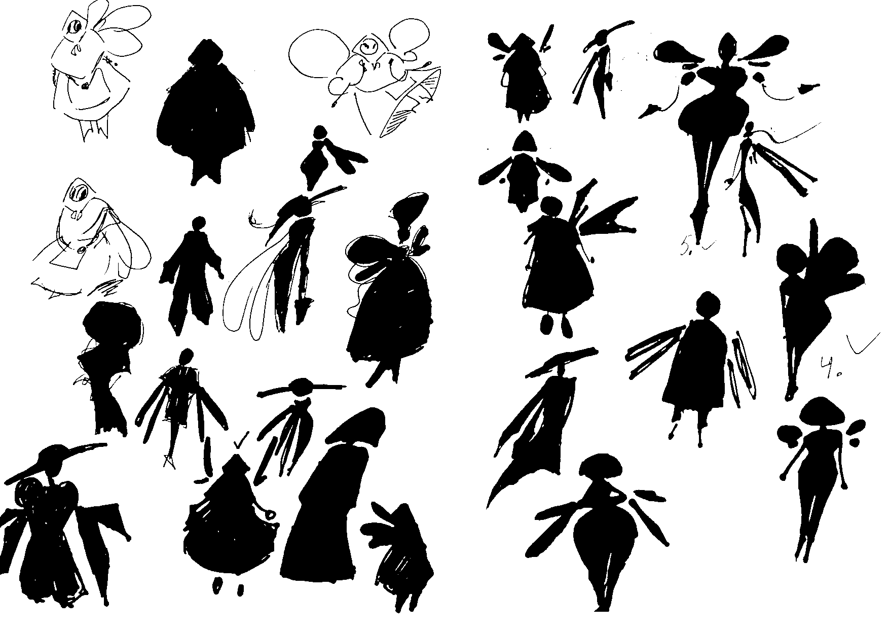 Иллюстрация к сказке "Муха-Цокотуха" — Изображение №1 — Иллюстрация на Dprofile