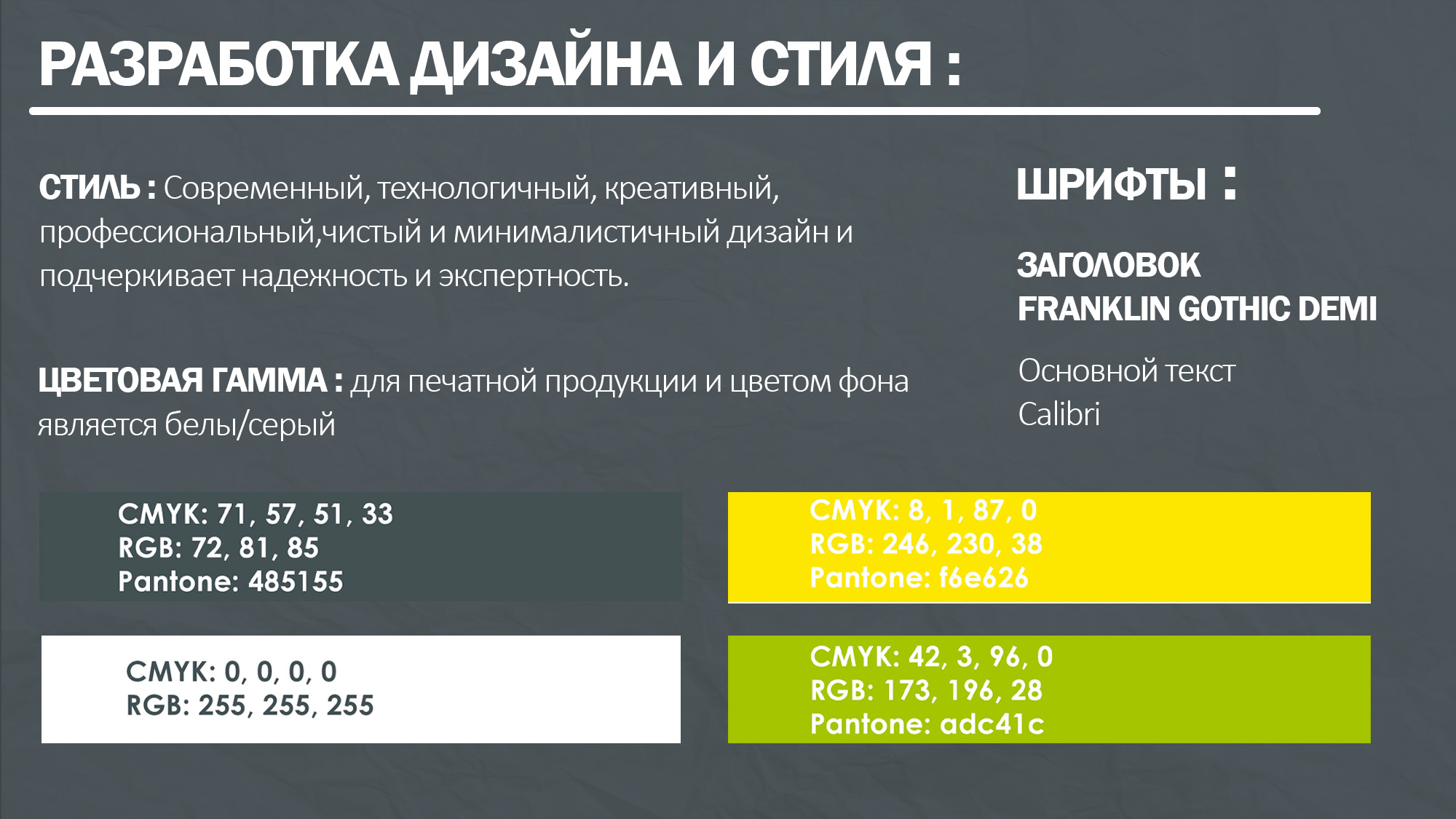 Разработка дизайна брендбука и фирменного стиля — Изображение №3 — Интерфейсы, Брендинг на Dprofile