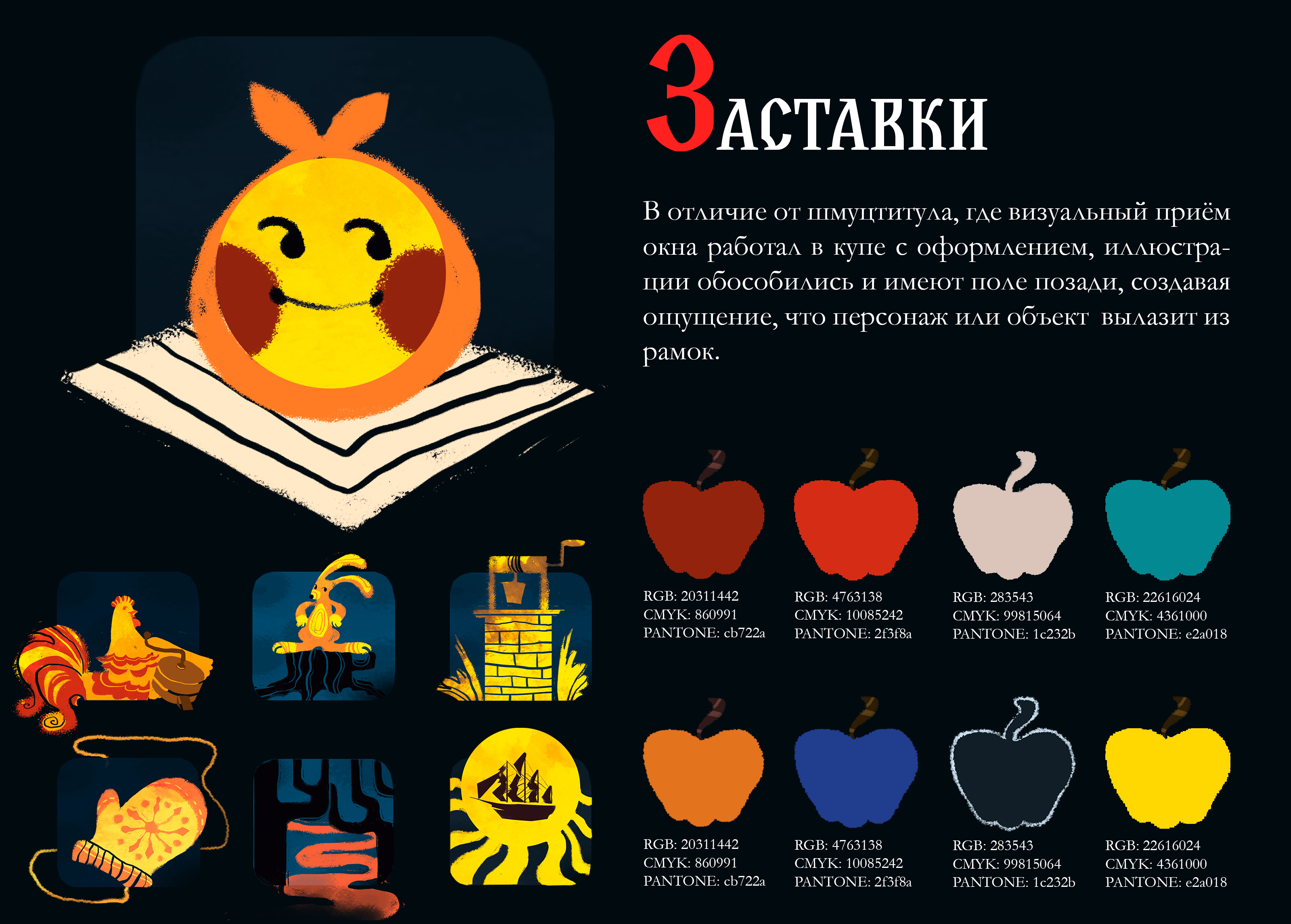 "Русские народные сказки" - дизайн издания детских сказок — Изображение №17 — Иллюстрация, Графика на Dprofile