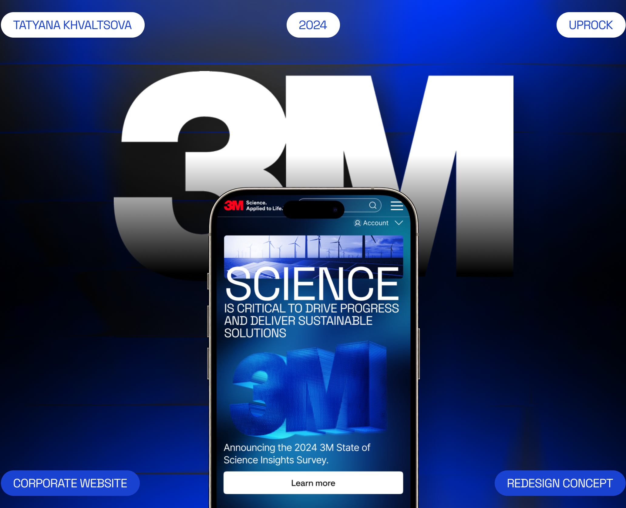 3M website redesign concept — Интерфейсы на Dprofile