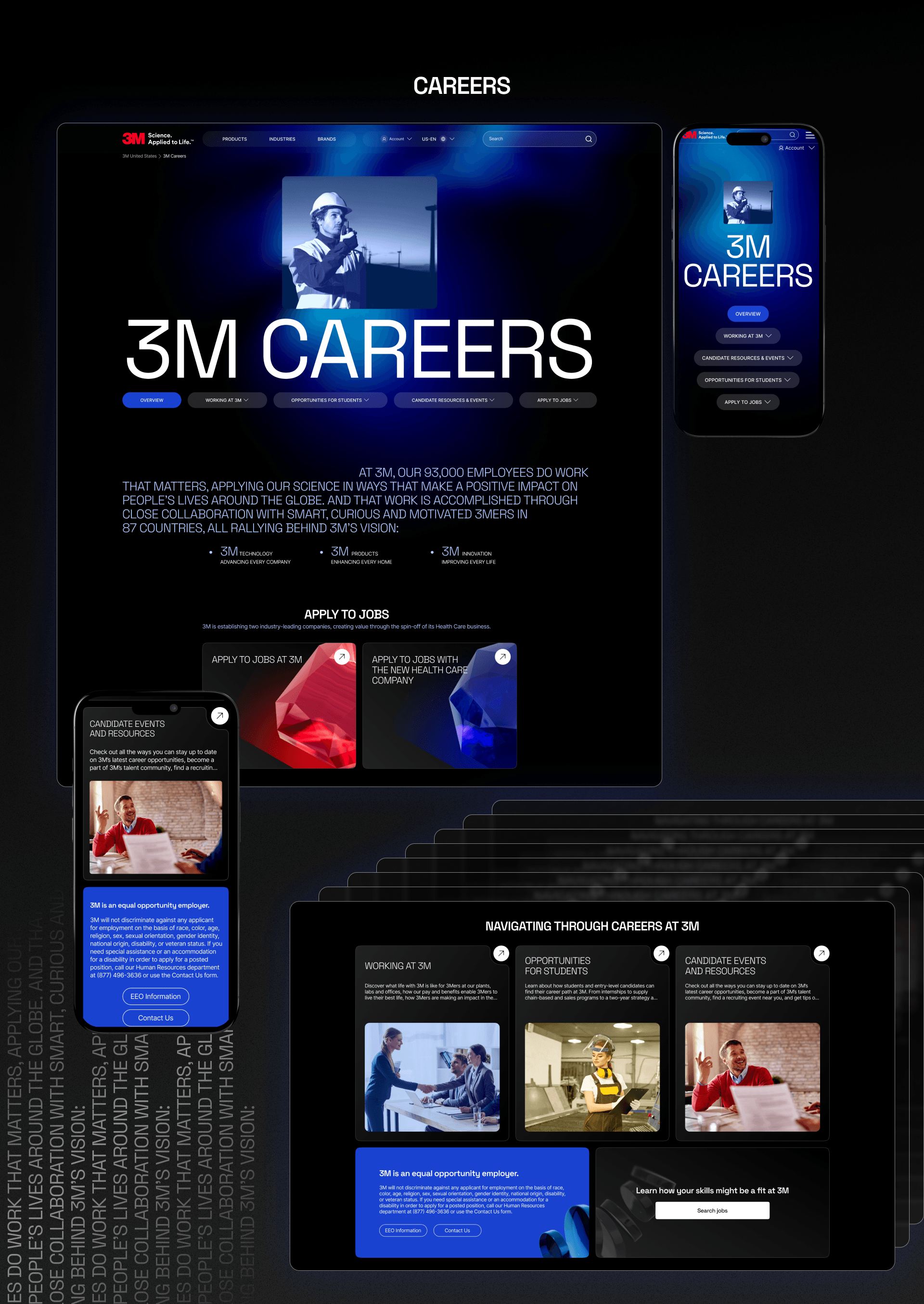 3M website redesign concept — Изображение №8 — Интерфейсы на Dprofile