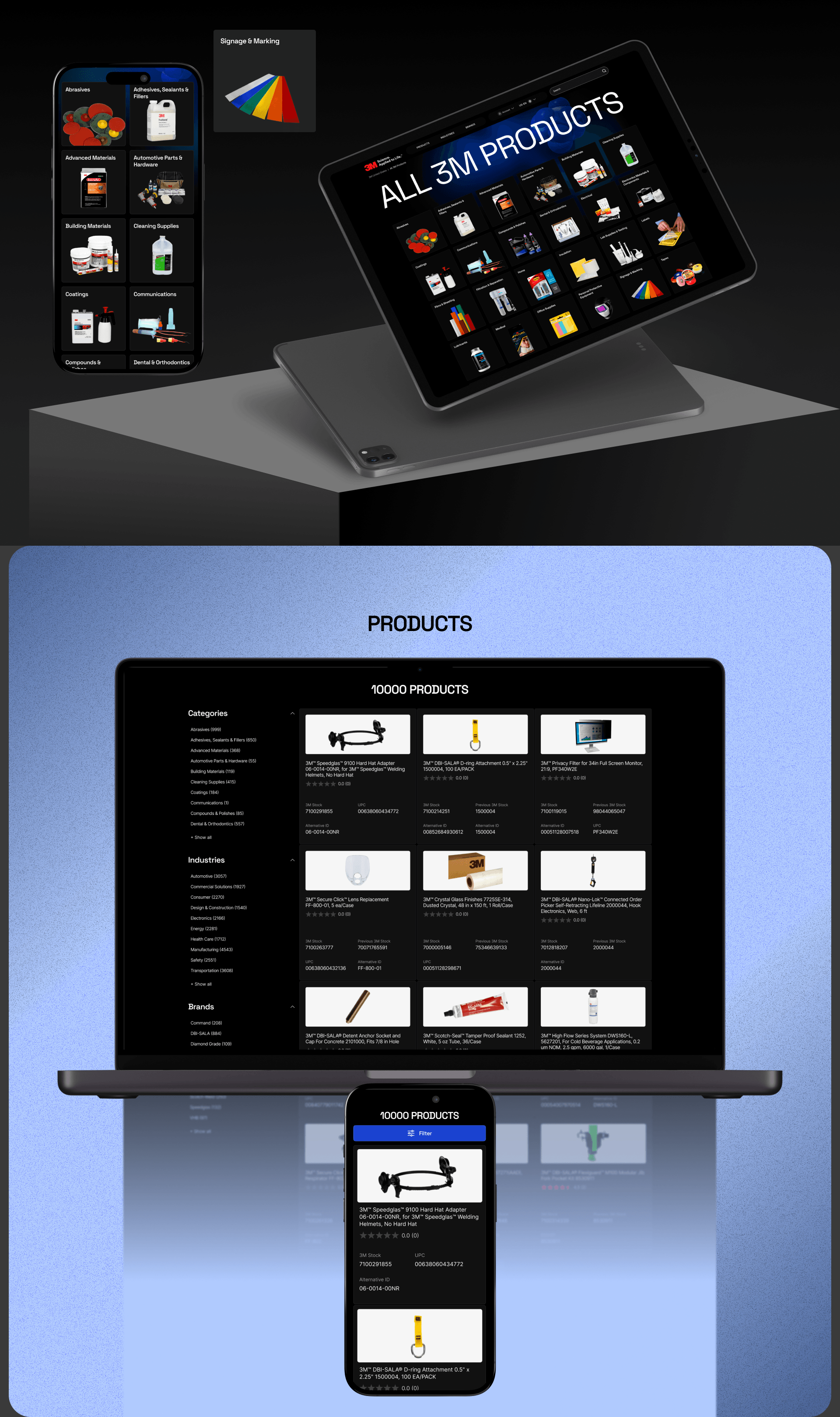 3M website redesign concept — Изображение №9 — Интерфейсы на Dprofile
