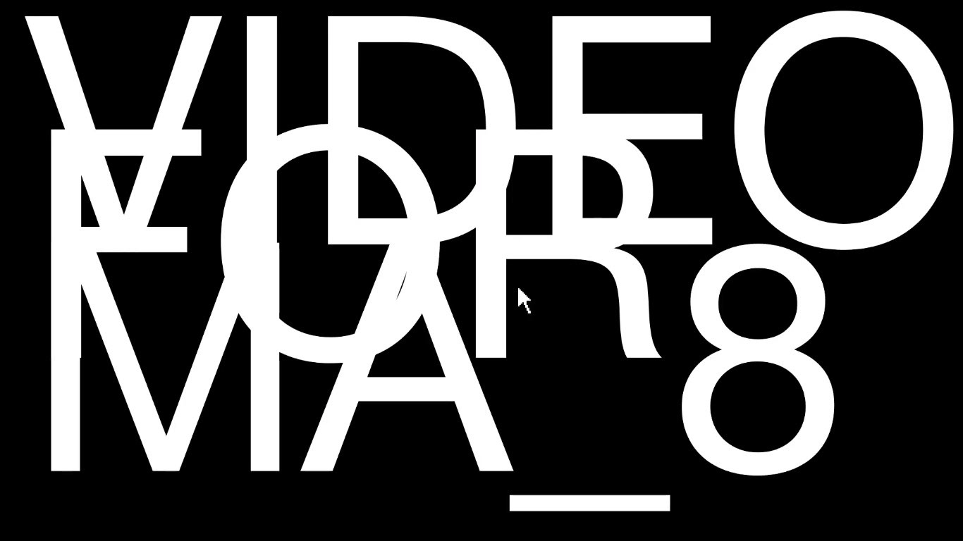 promo of video art festival videoforma_8 — Изображение №2 — Графика, Анимация на Dprofile