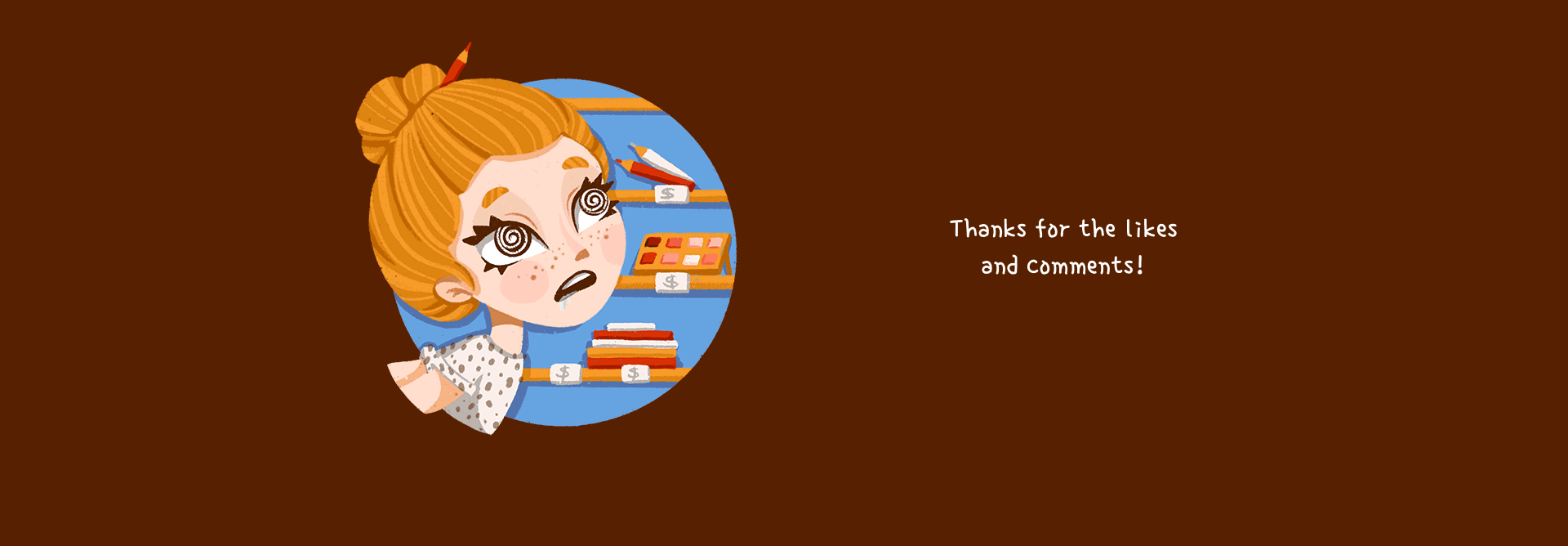 Stickers for Telegrem "A'm Artist" | Illustration — Изображение №8 — Брендинг, Иллюстрация, Анимация на Dprofile