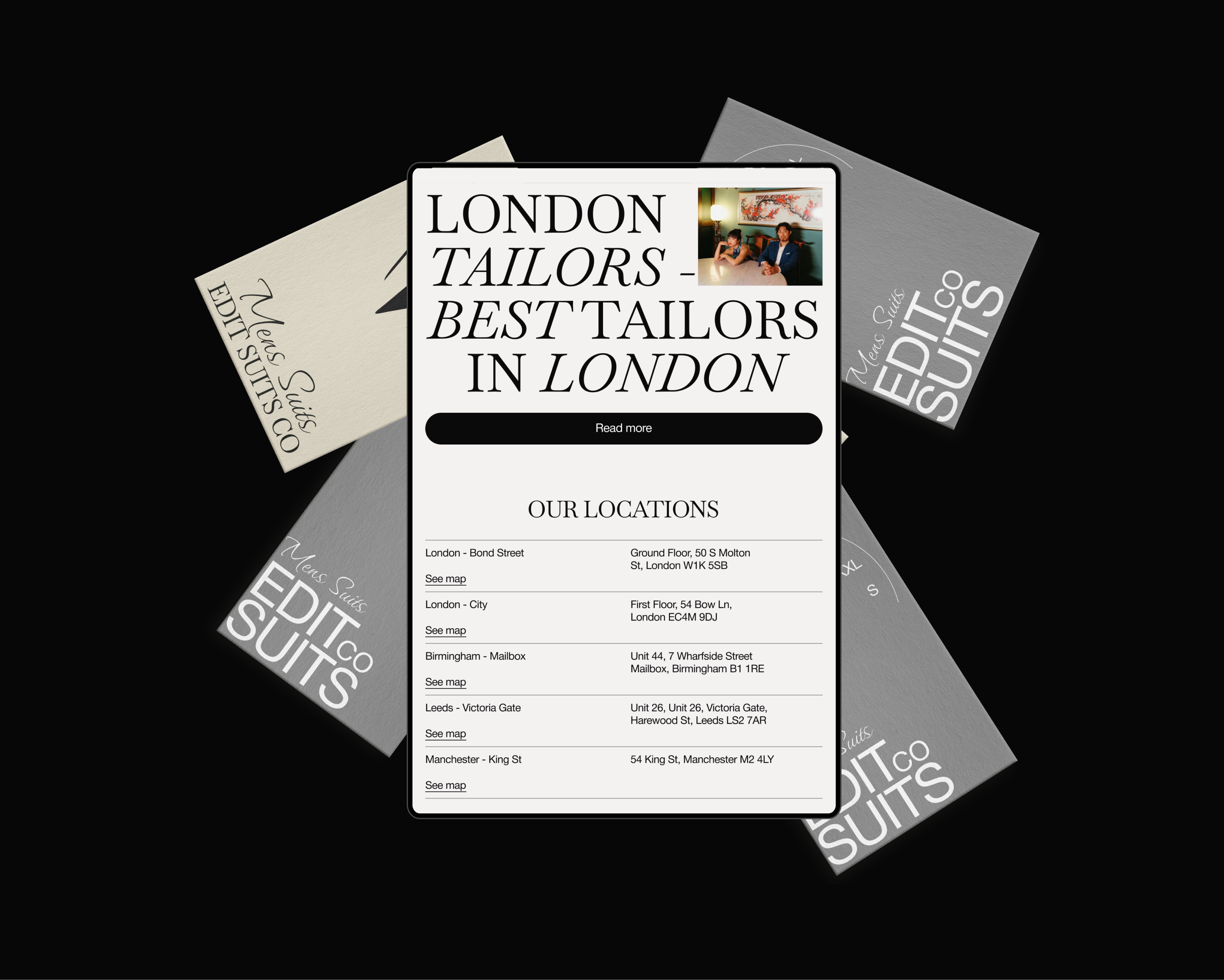 SUIT TAILORS ( website ) — Изображение №6 — Интерфейсы, Брендинг на Dprofile