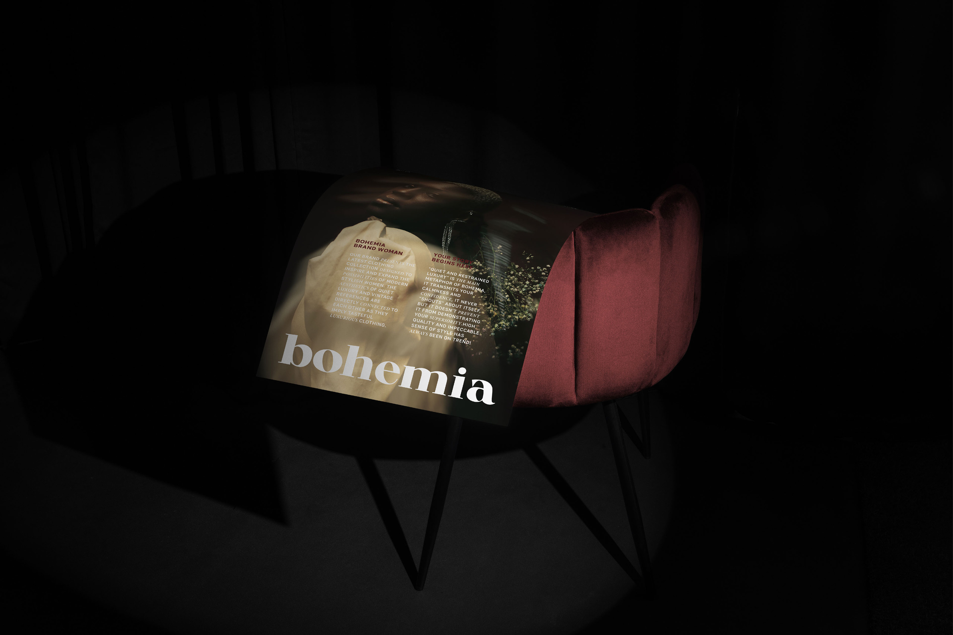 Bohemia / Айдентика для бренда женской одежды — Изображение №13 — Брендинг на Dprofile