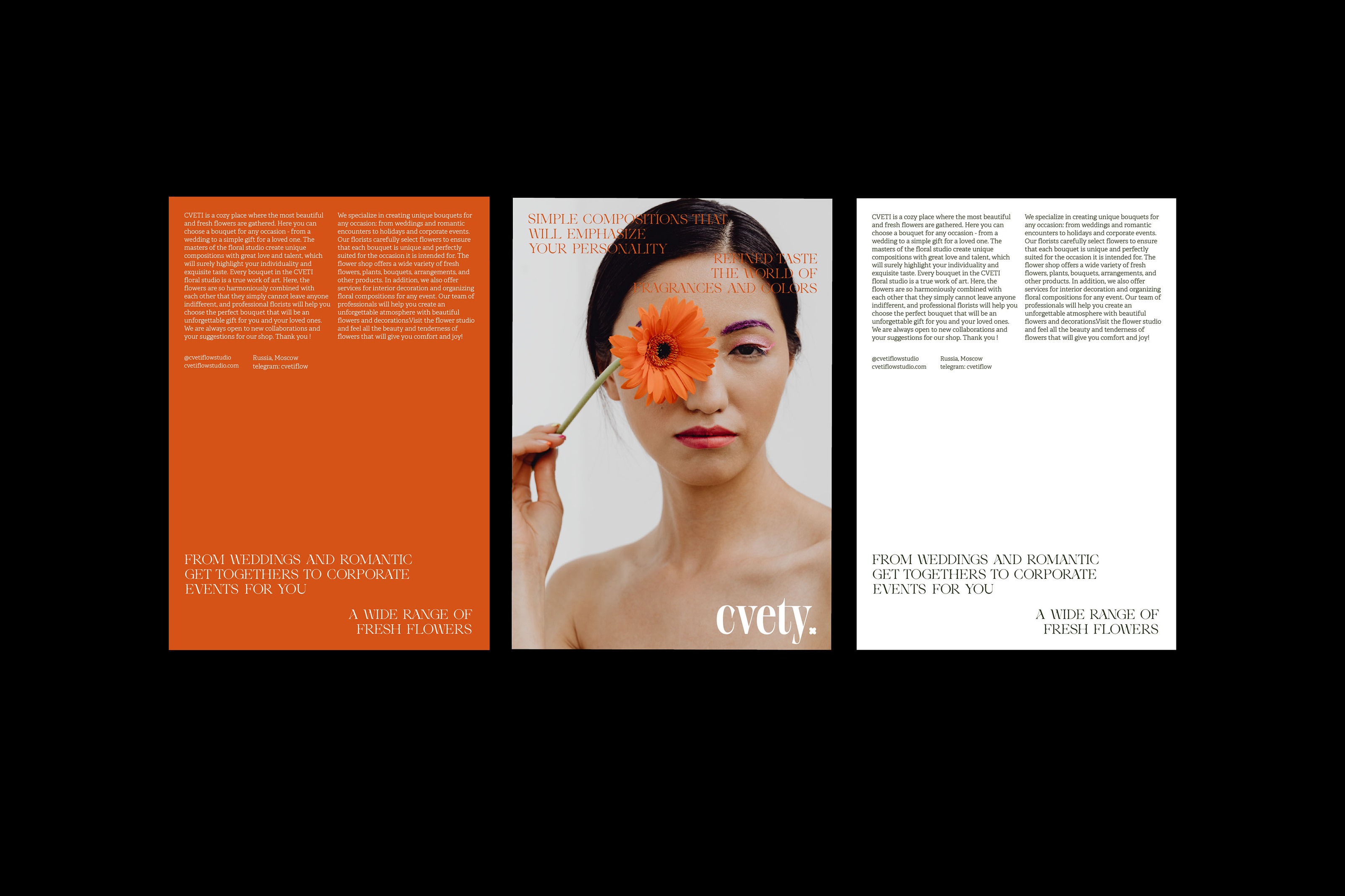 CVETI / Айдентика для цветочной студии — Изображение №4 — Брендинг на Dprofile