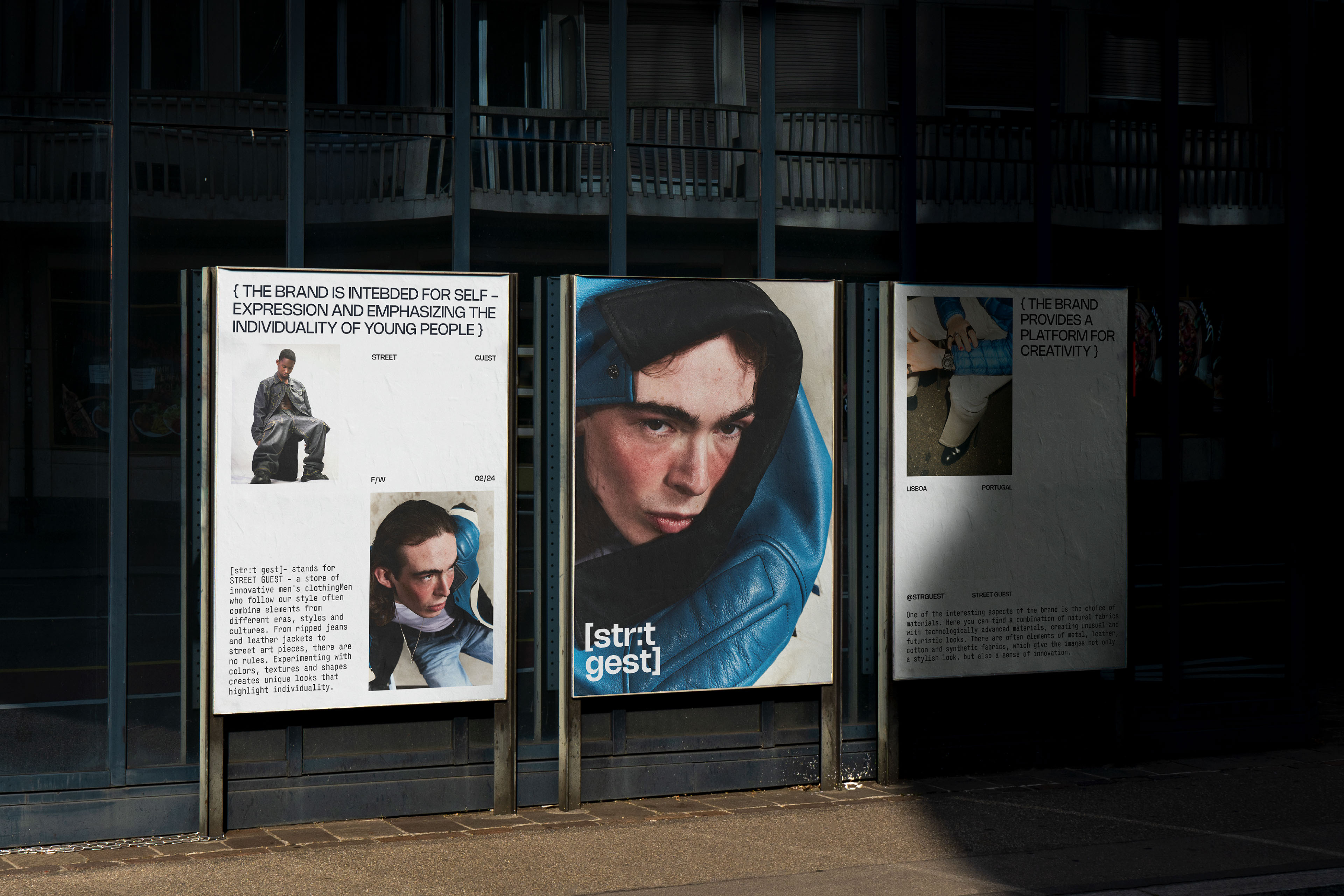 STREET GUEST / Айдентика для бренда мужской одежды — Изображение №4 — Брендинг на Dprofile