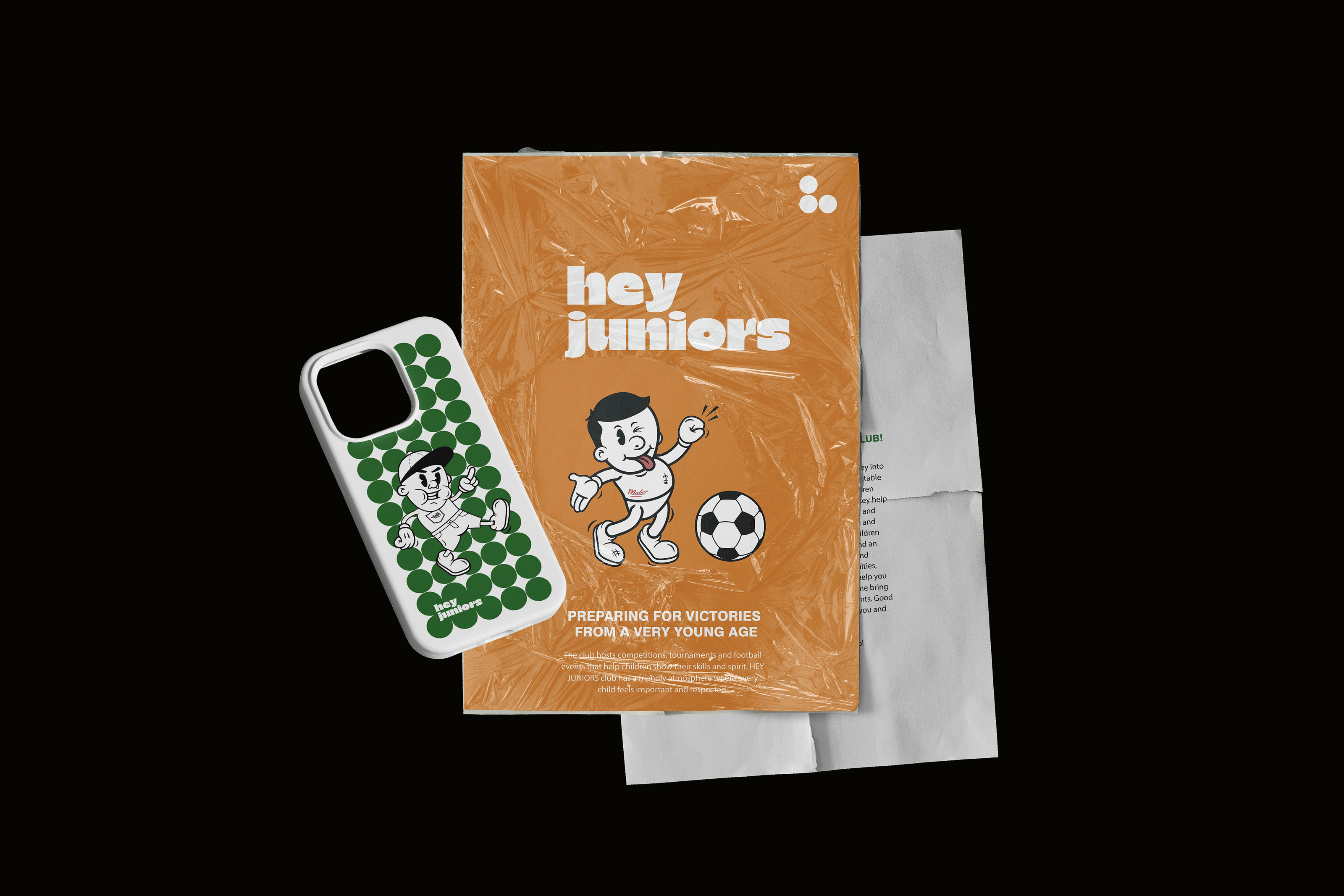 HEY JUNIORS / Айдентика для детского футбольного клуба — Изображение №11 — Брендинг на Dprofile