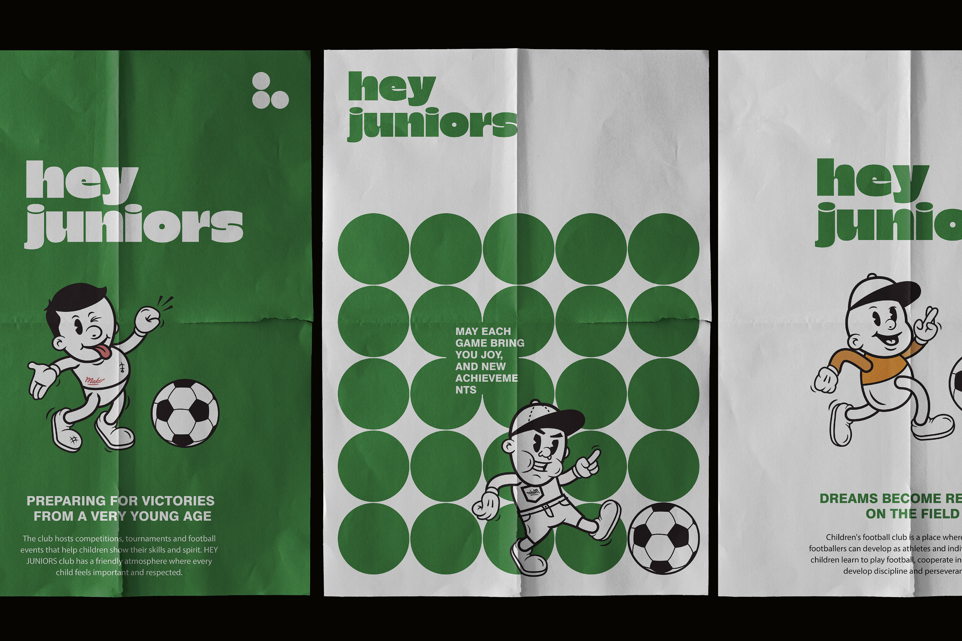 HEY JUNIORS / Айдентика для детского футбольного клуба — Изображение №10 — Брендинг на Dprofile