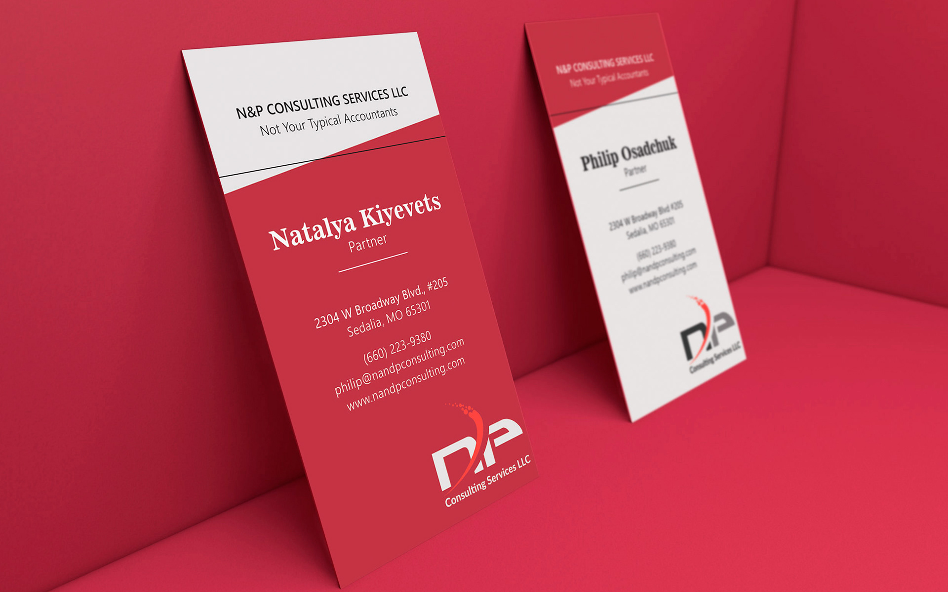 Flyers & Business card for N&P Consulting Services LLC — Изображение №6 — Брендинг, Графика на Dprofile