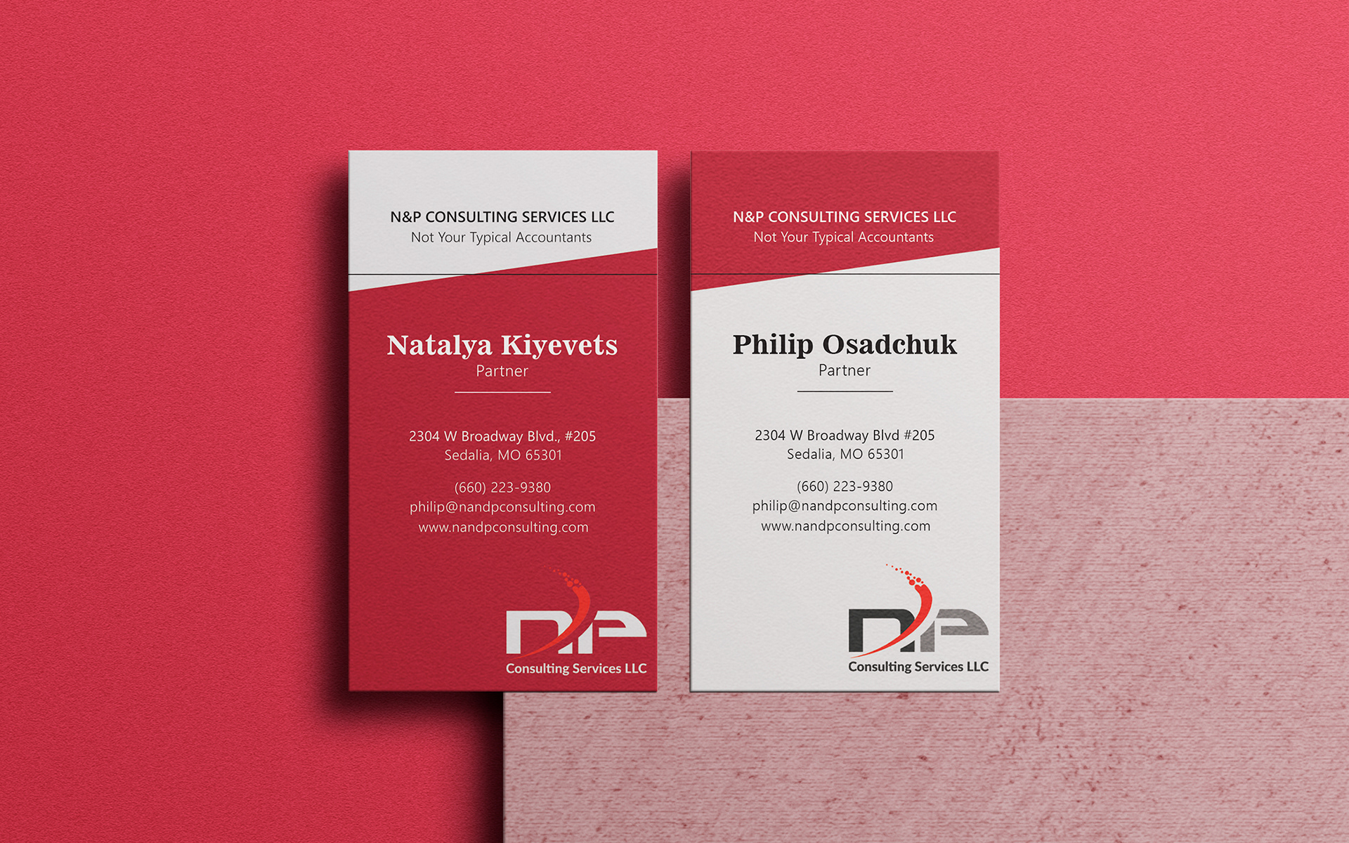 Flyers & Business card for N&P Consulting Services LLC — Изображение №2 — Брендинг, Графика на Dprofile