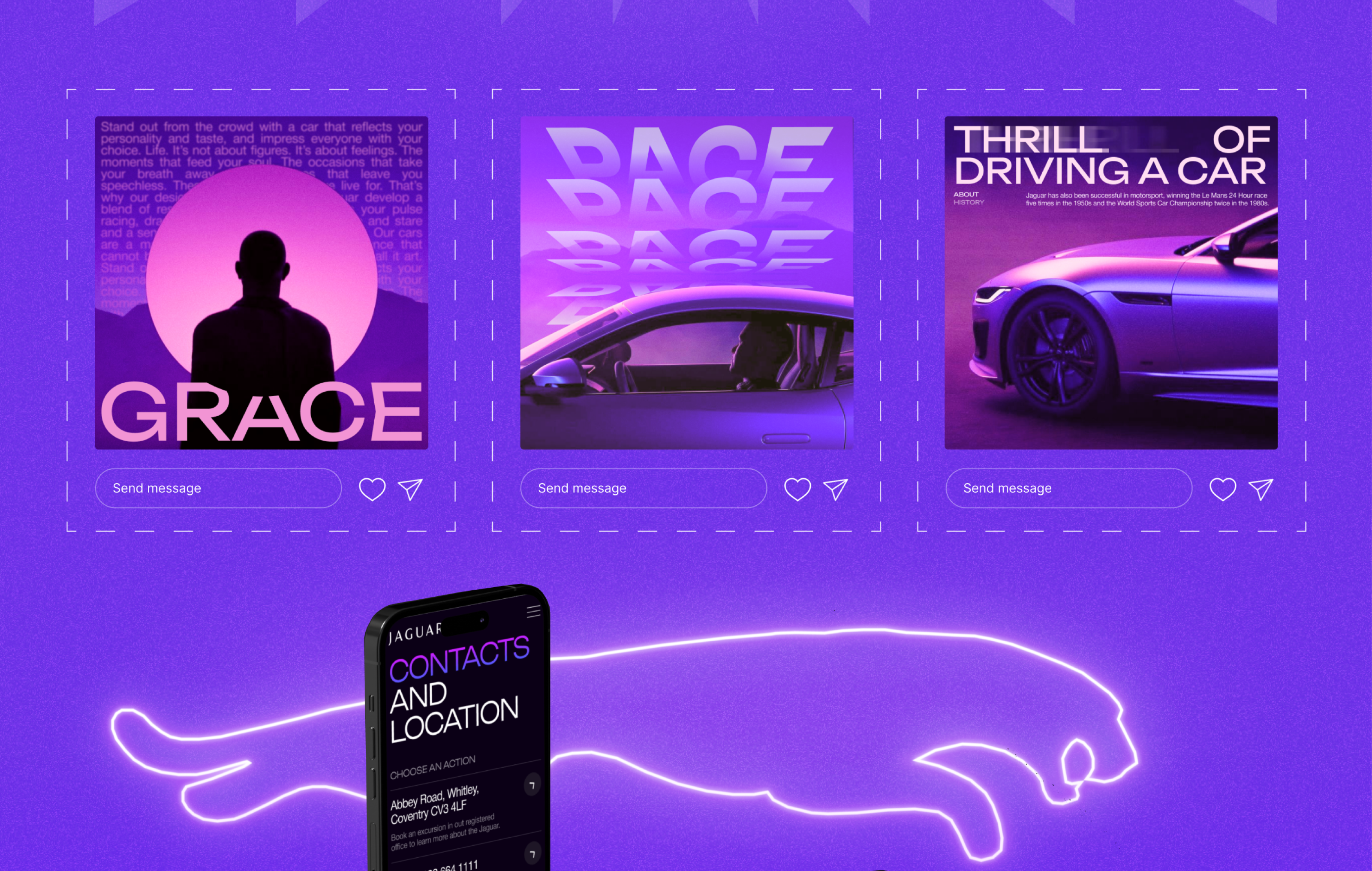 JAGUAR [Corporate website] — Изображение №12 — Интерфейсы, Брендинг на Dprofile