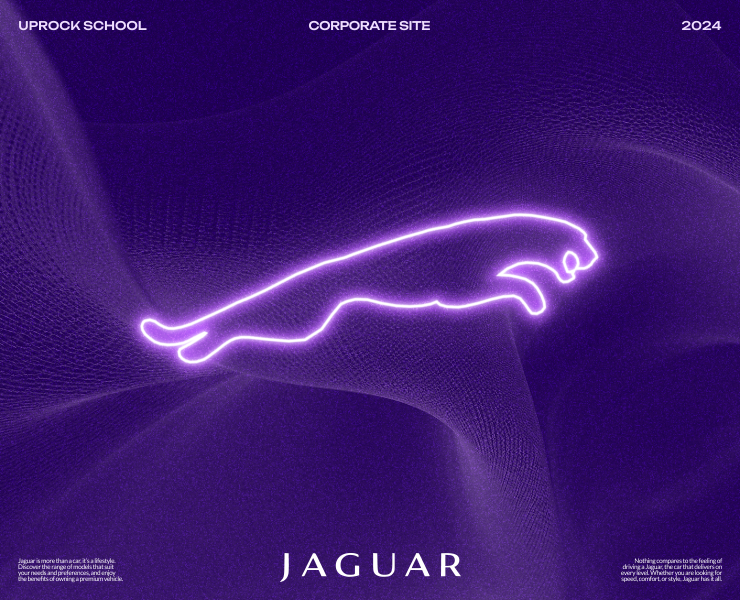JAGUAR [Corporate website] — Интерфейсы, Брендинг на Dprofile