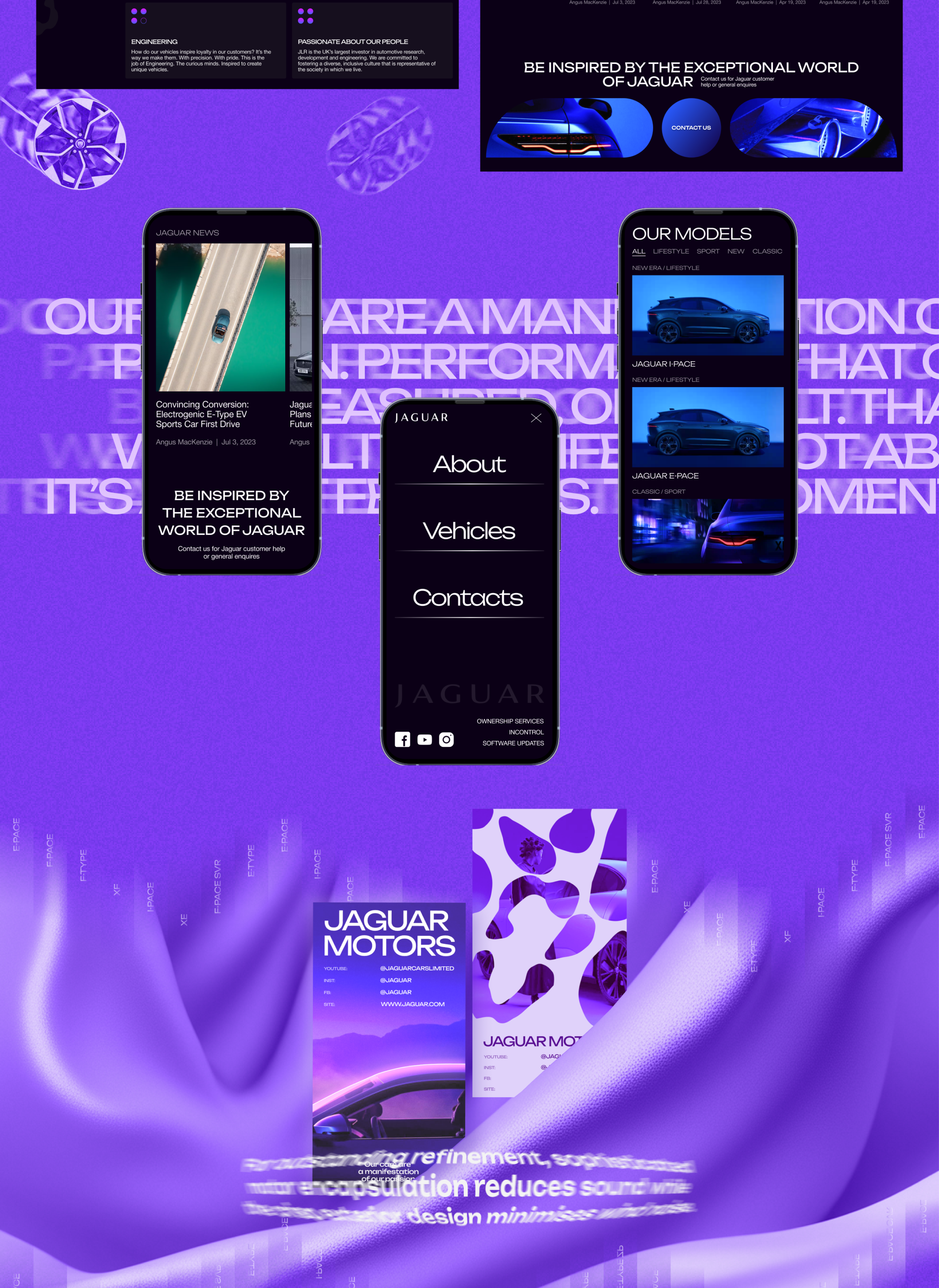 JAGUAR [Corporate website] — Изображение №2 — Интерфейсы, Брендинг на Dprofile