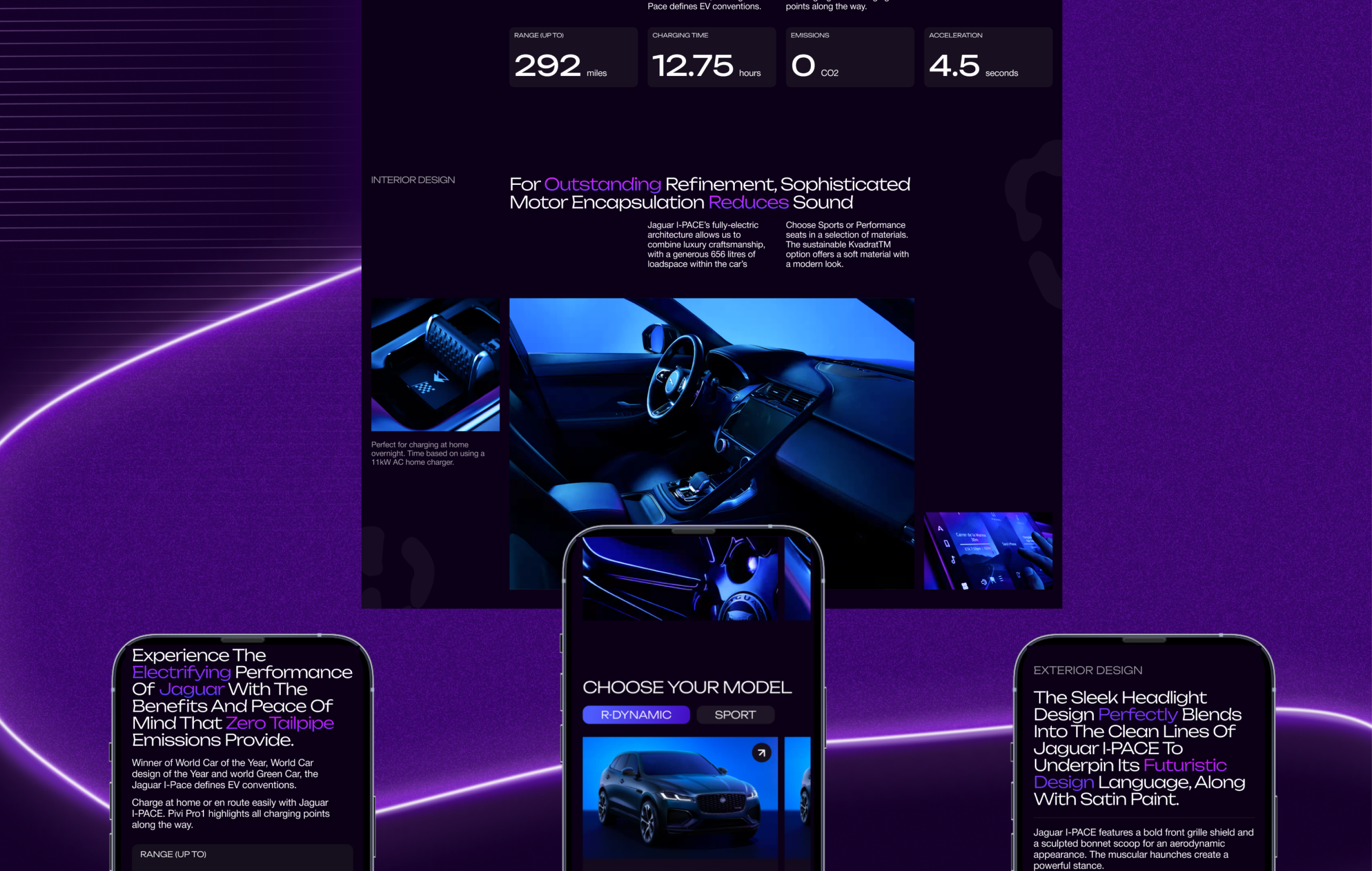JAGUAR [Corporate website] — Изображение №6 — Интерфейсы, Брендинг на Dprofile