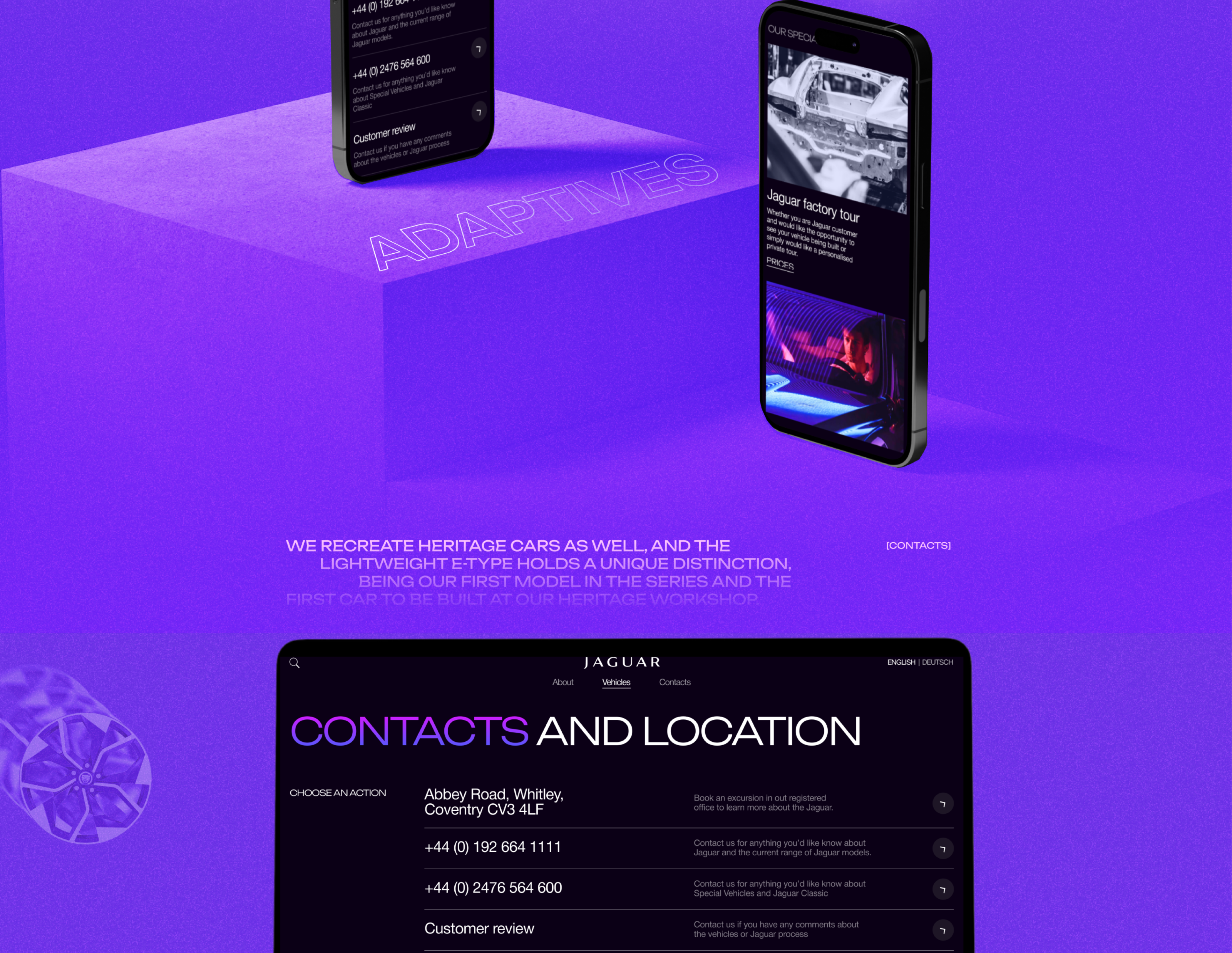 JAGUAR [Corporate website] — Изображение №13 — Интерфейсы, Брендинг на Dprofile