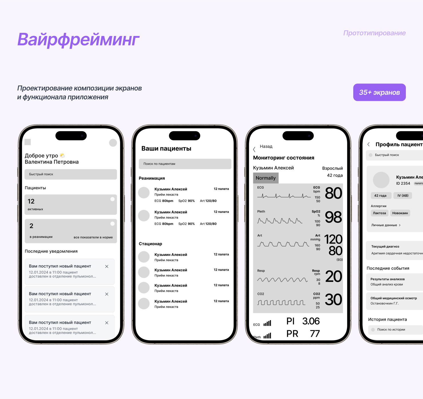 MediTechAssist | Medical App | UX/UI — Изображение №9 — Интерфейсы на Dprofile