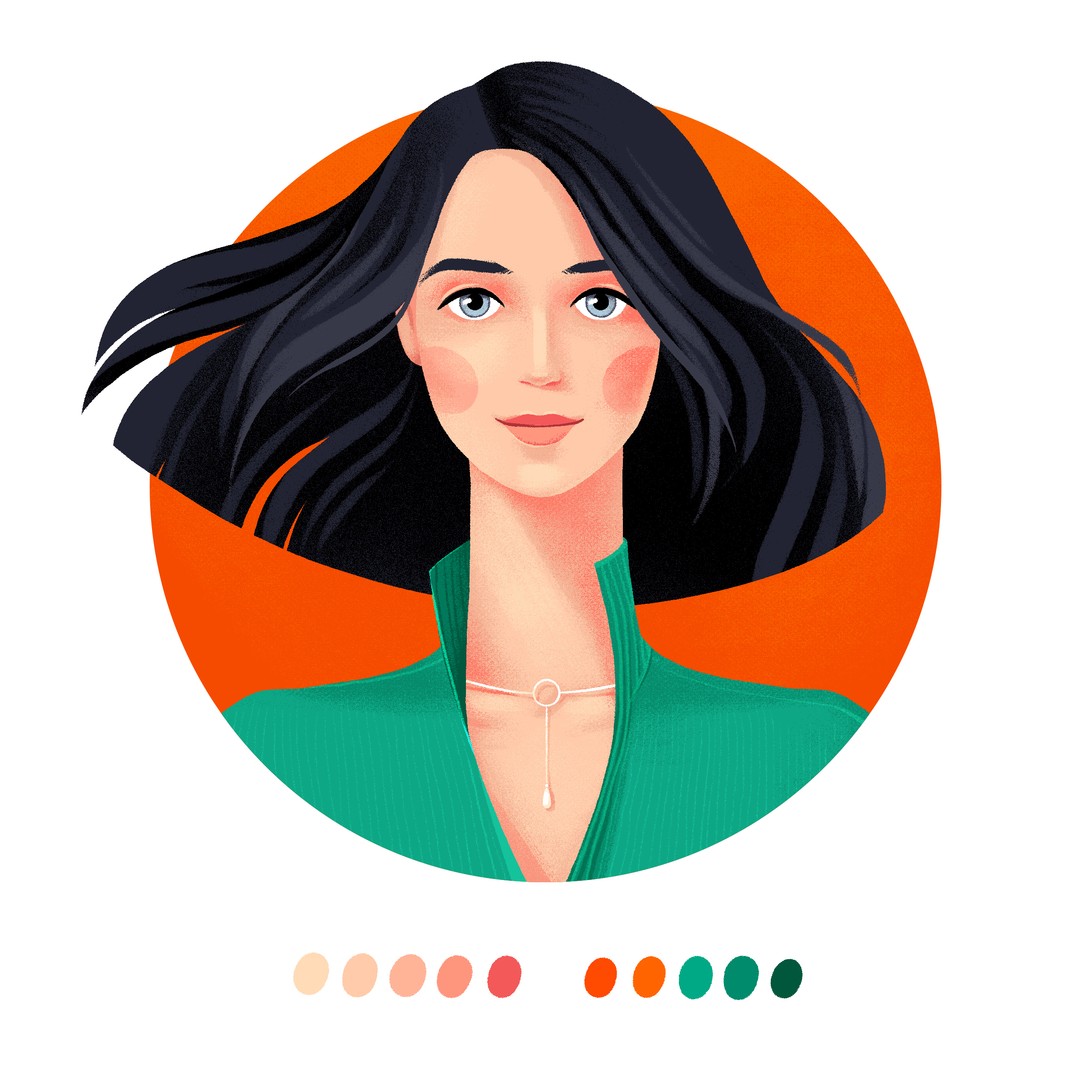 character design Clea N. — Изображение №1 — Иллюстрация, Графика на Dprofile
