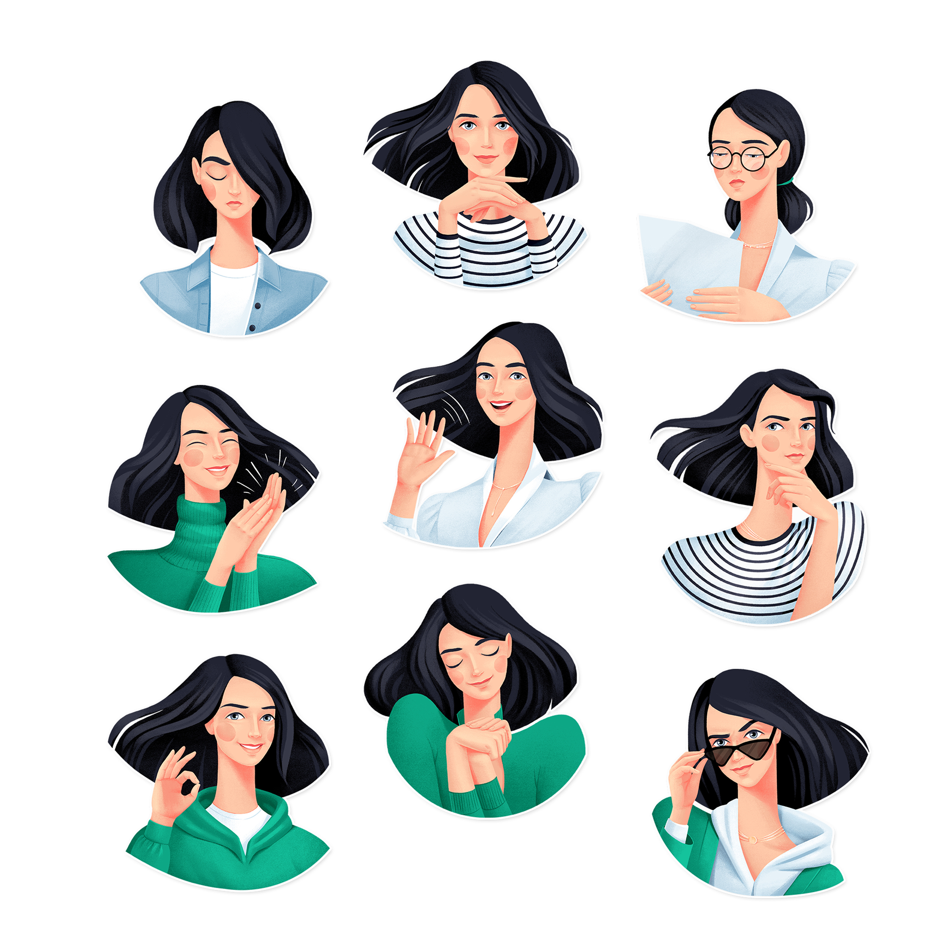 character design Clea N. — Изображение №4 — Иллюстрация, Графика на Dprofile