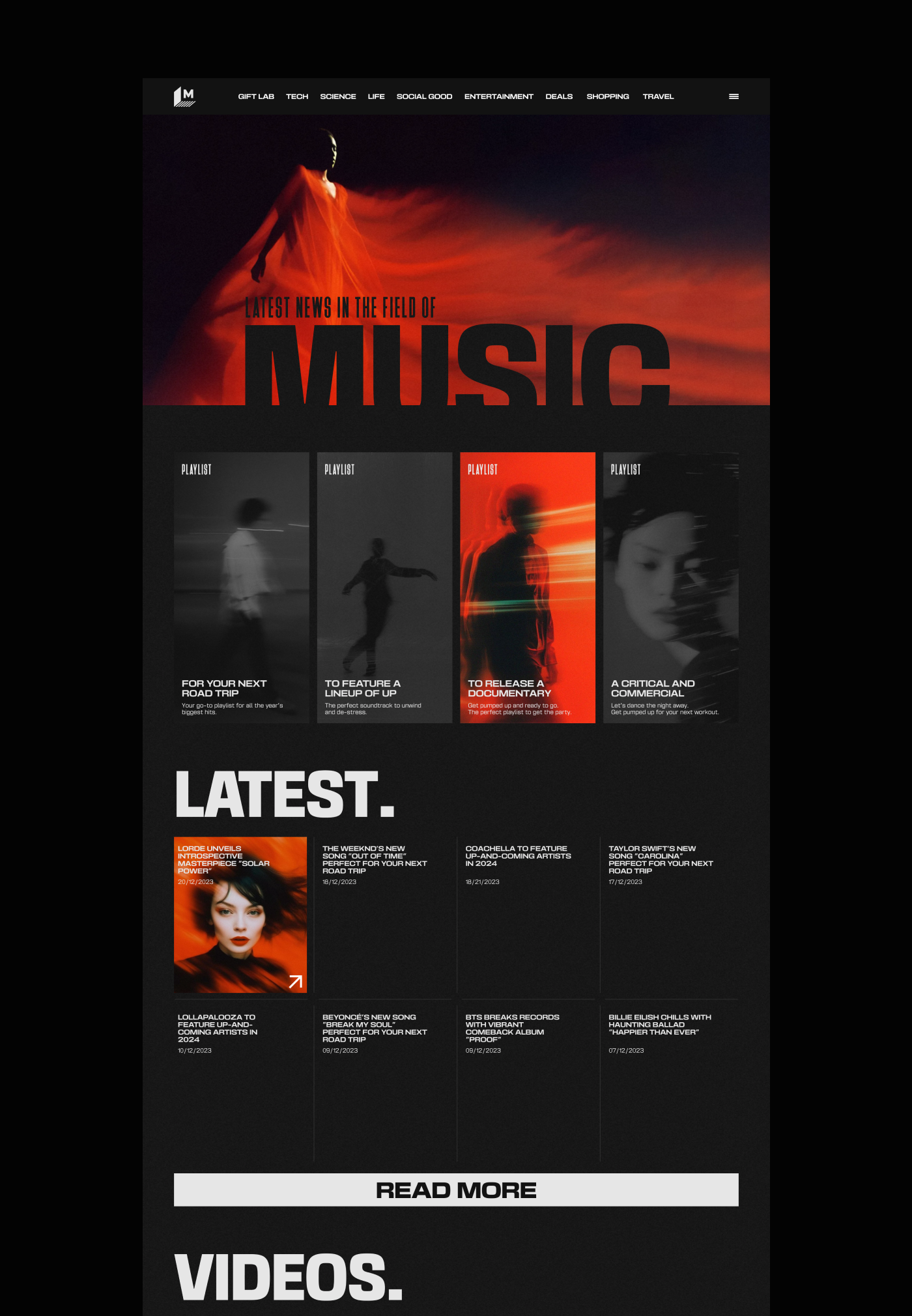 Mashable|Redesign — Изображение №6 — Интерфейсы, Брендинг на Dprofile