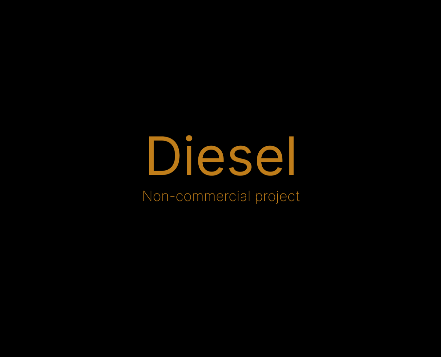 Diesel — Брендинг, 3D на Dprofile