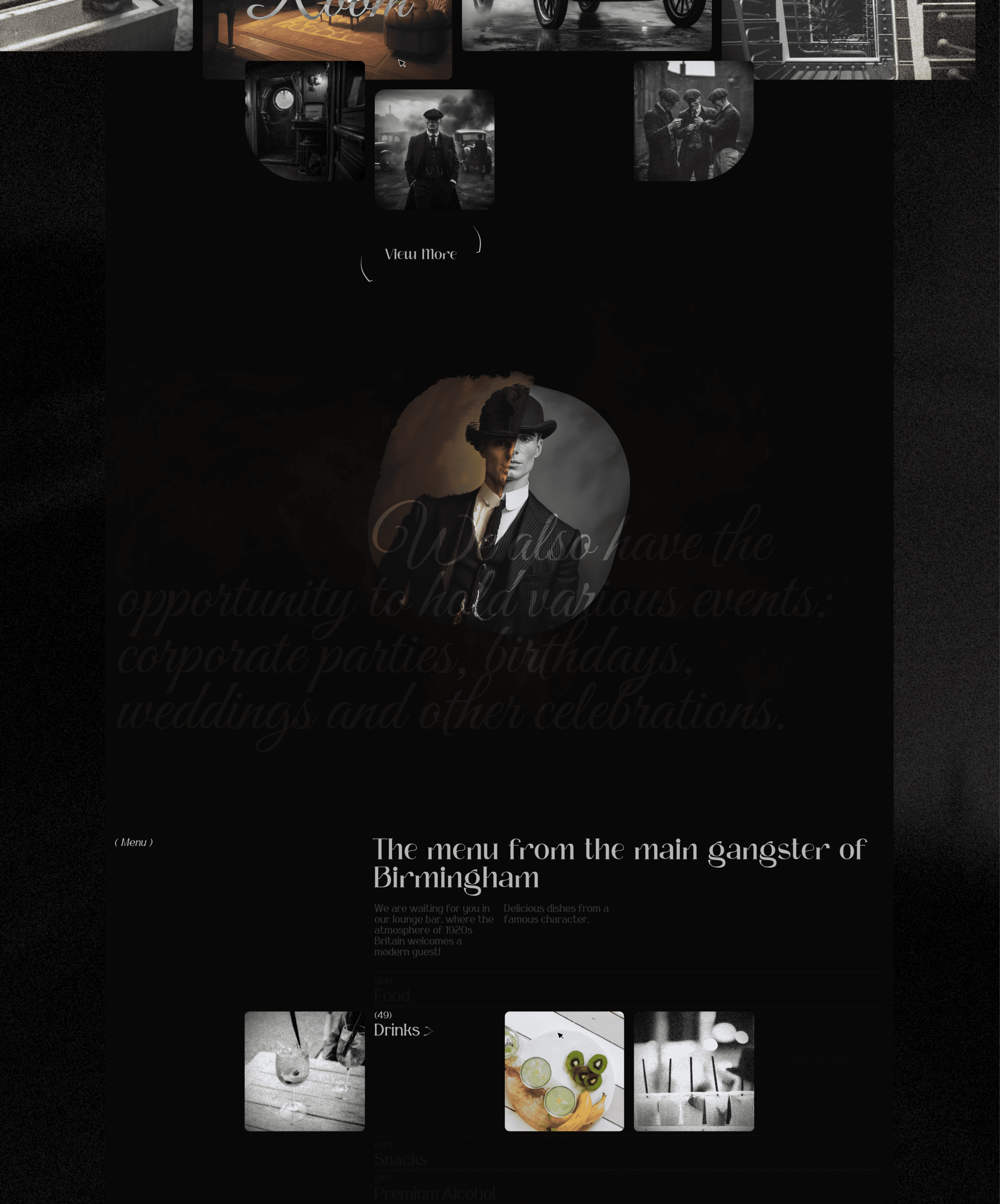 Shelby Lounge - Hookah Bar — Изображение №4 — Интерфейсы, Графика на Dprofile