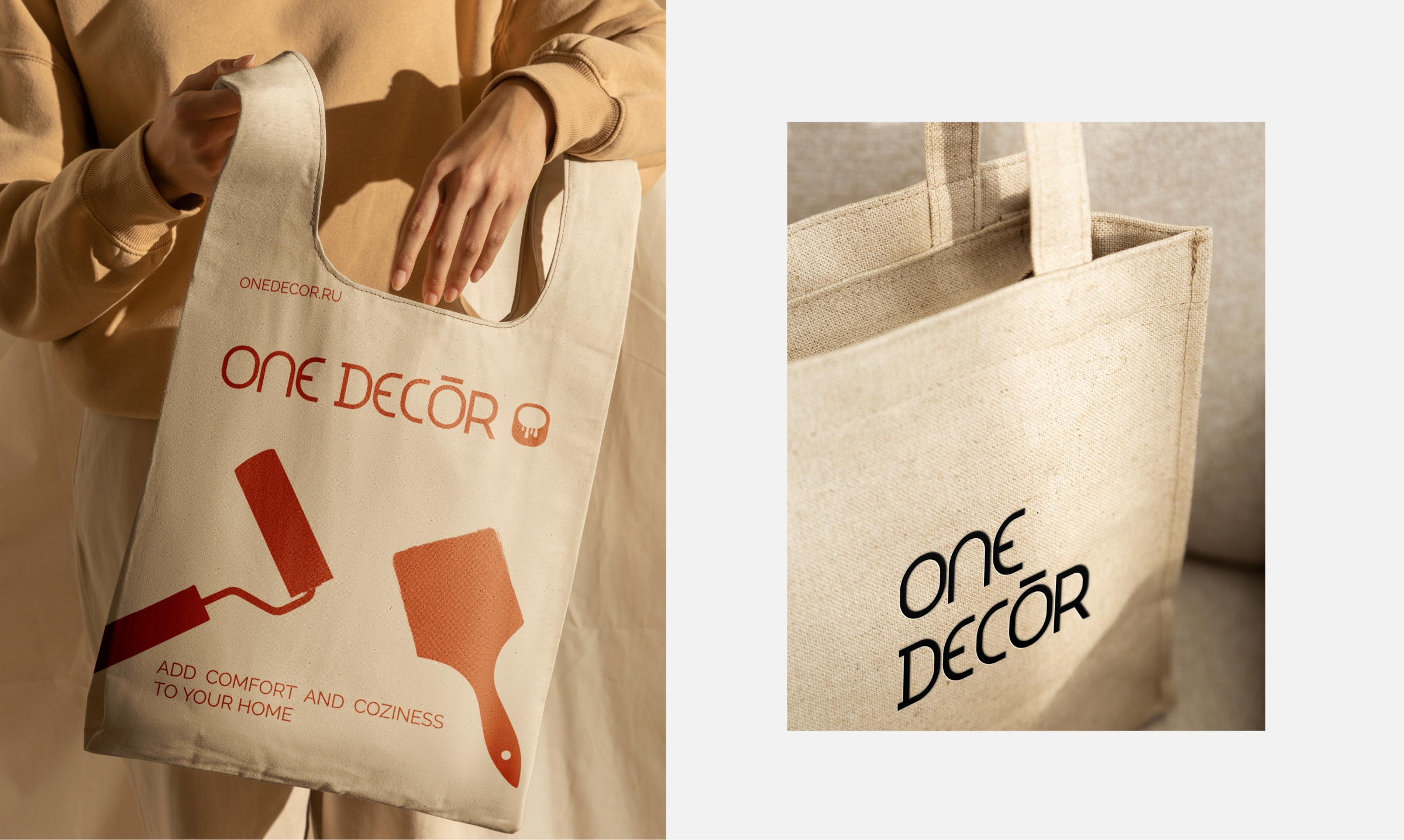 ONE DECOR. Логотип и фирменный стиль бренда — Изображение №14 — Брендинг на Dprofile