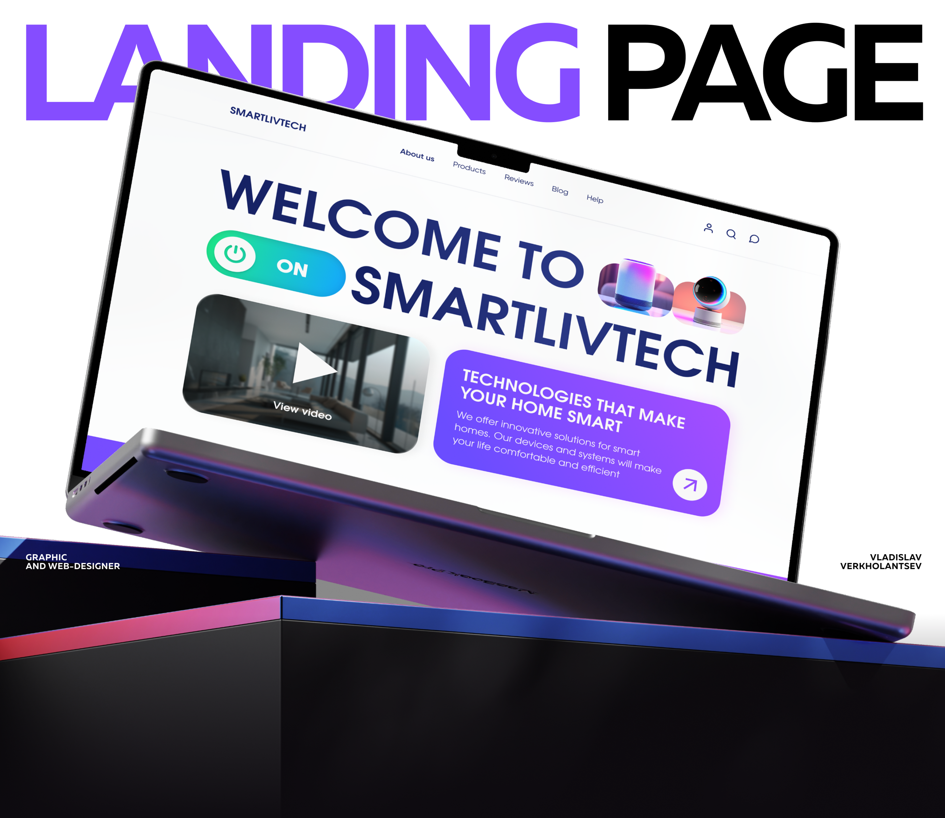 SmartLivTech — Изображение №1 — Интерфейсы на Dprofile