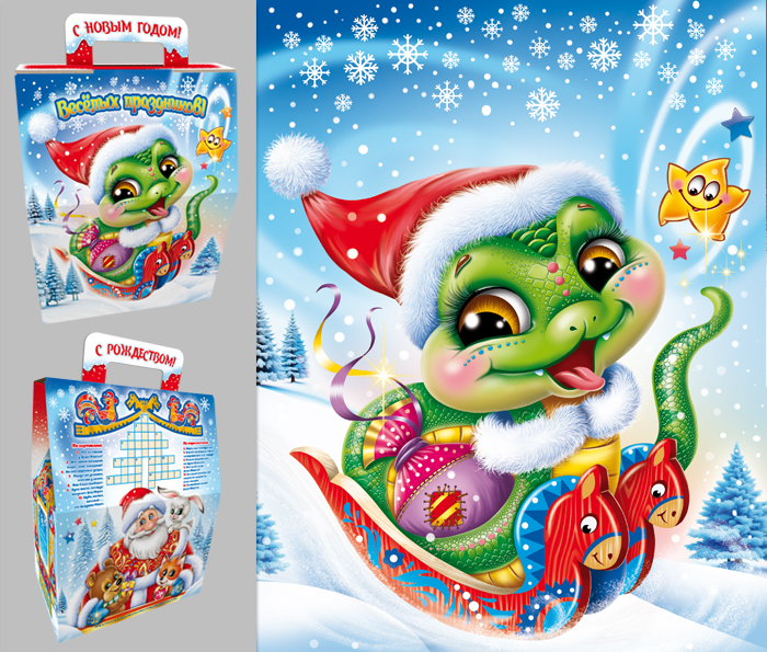 Год змеи — Изображение №10 — Брендинг, Иллюстрация на Dprofile