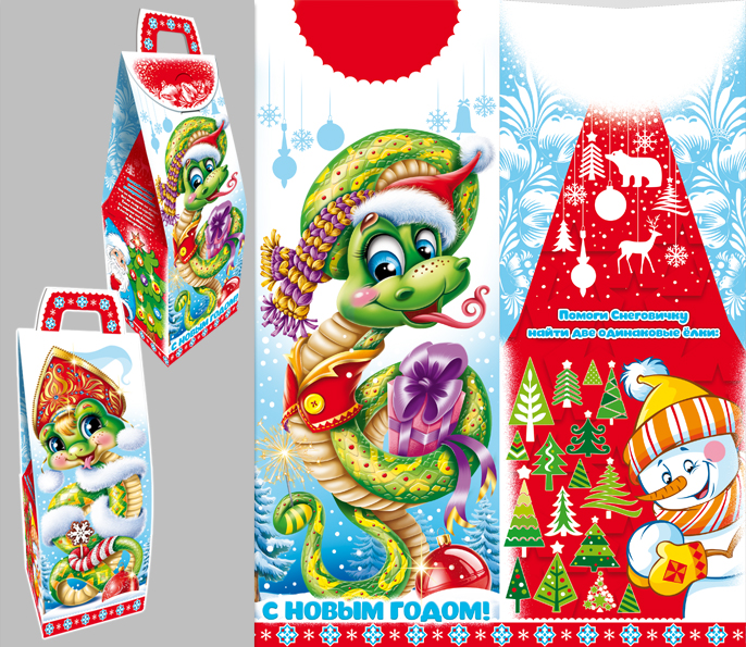 Год змеи — Изображение №8 — Брендинг, Иллюстрация на Dprofile