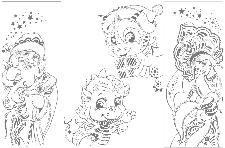 Иллюстрации для интерьерных украшений — Изображение №2 — Иллюстрация, Графика на Dprofile