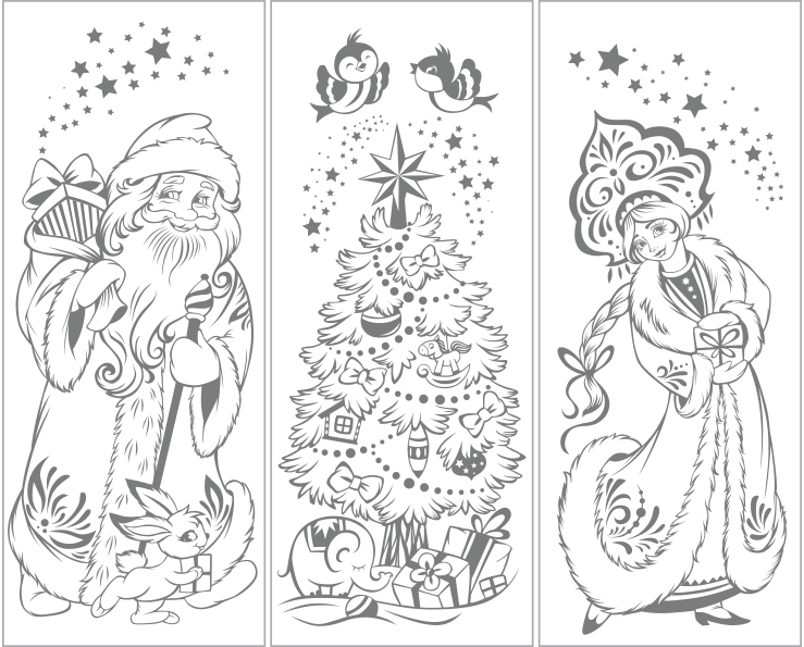 Иллюстрации для интерьерных украшений — Изображение №8 — Иллюстрация, Графика на Dprofile