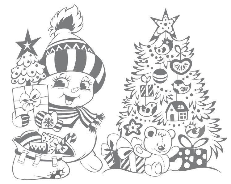 Иллюстрации для интерьерных украшений — Изображение №11 — Иллюстрация, Графика на Dprofile