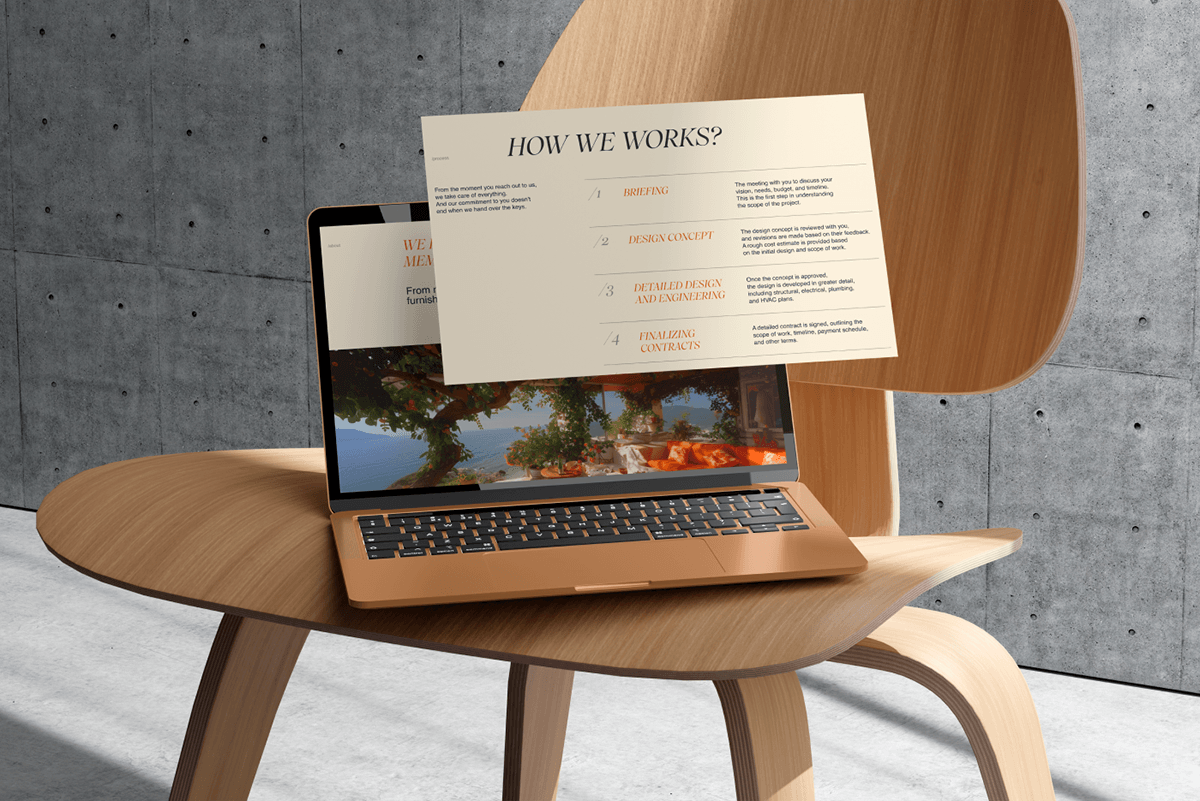 Web-design for a construction company — Изображение №6 — Интерфейсы на Dprofile