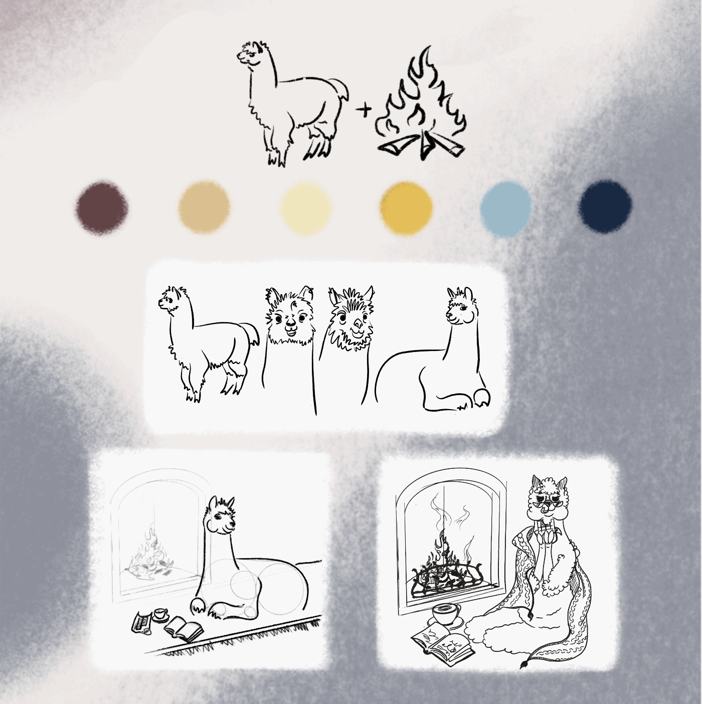 Hugge Animals/ Character challange/Illustration — Изображение №4 — Иллюстрация на Dprofile