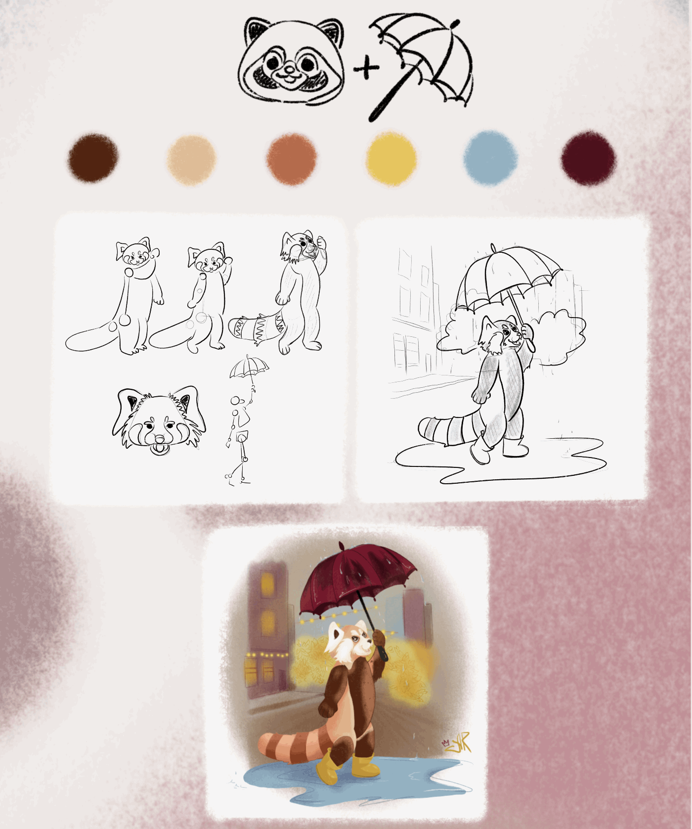 Hugge Animals/ Character challange/Illustration — Изображение №6 — Иллюстрация на Dprofile