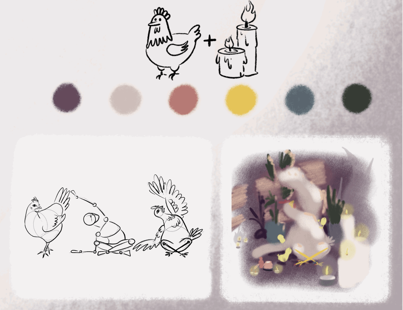 Hugge Animals/ Character challange/Illustration — Изображение №2 — Иллюстрация на Dprofile