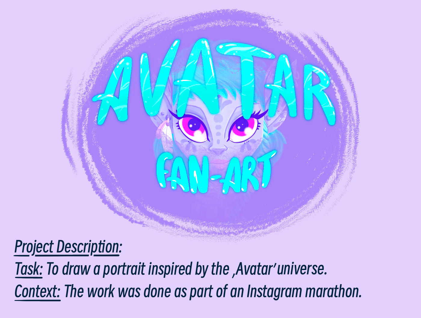 Fan-Art “Avatar”/ Character Challenge/ Illustration — Изображение №1 — Иллюстрация на Dprofile